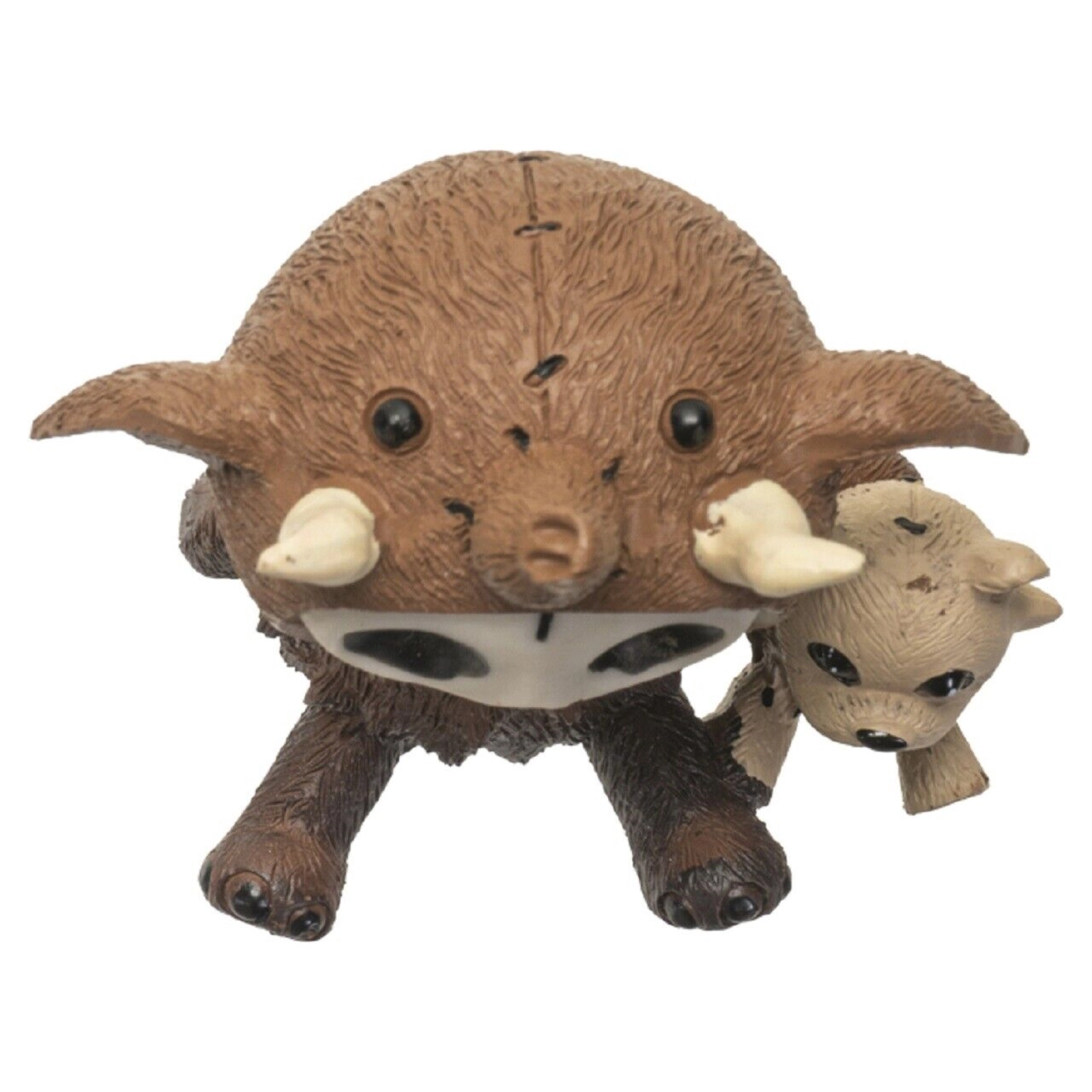 Pacific Giftware Furrybones Warren Wooly Mammoth Skeleton in Costume Figurine 3 Inch Brown