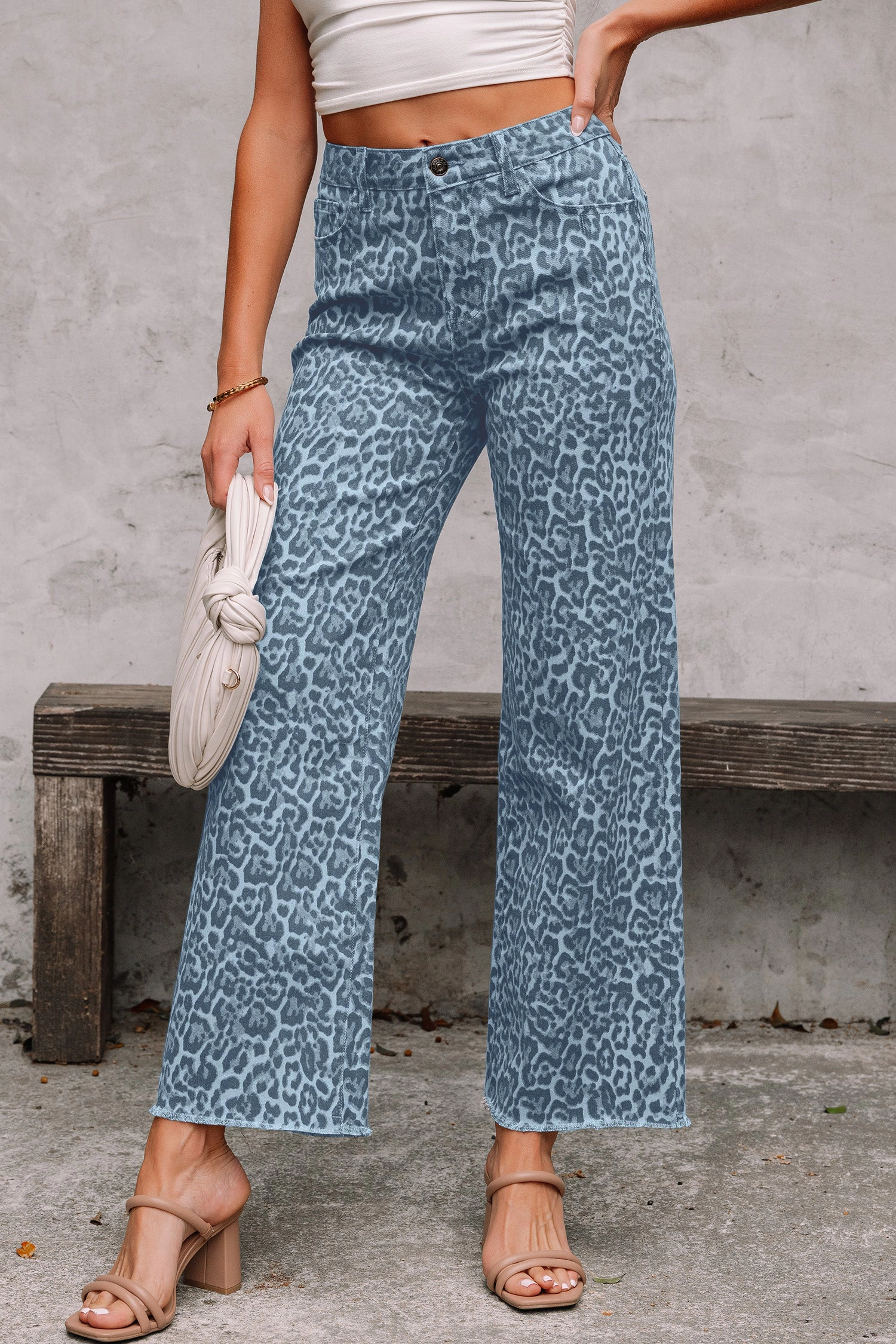 Threaded Pear Women's Gwendolyn Leg High Waist Jeans