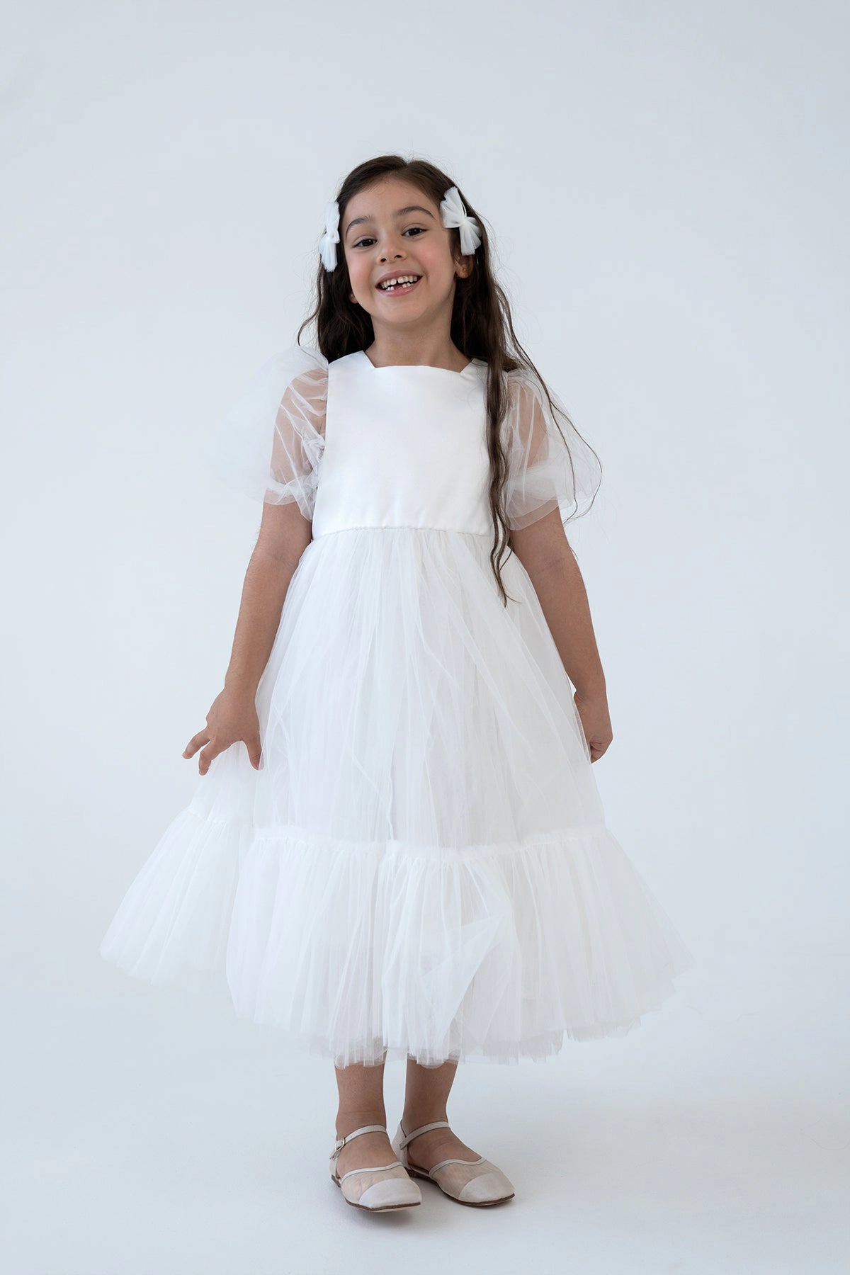 Mini Celebrities Girls Flower Girl Maxi Dress