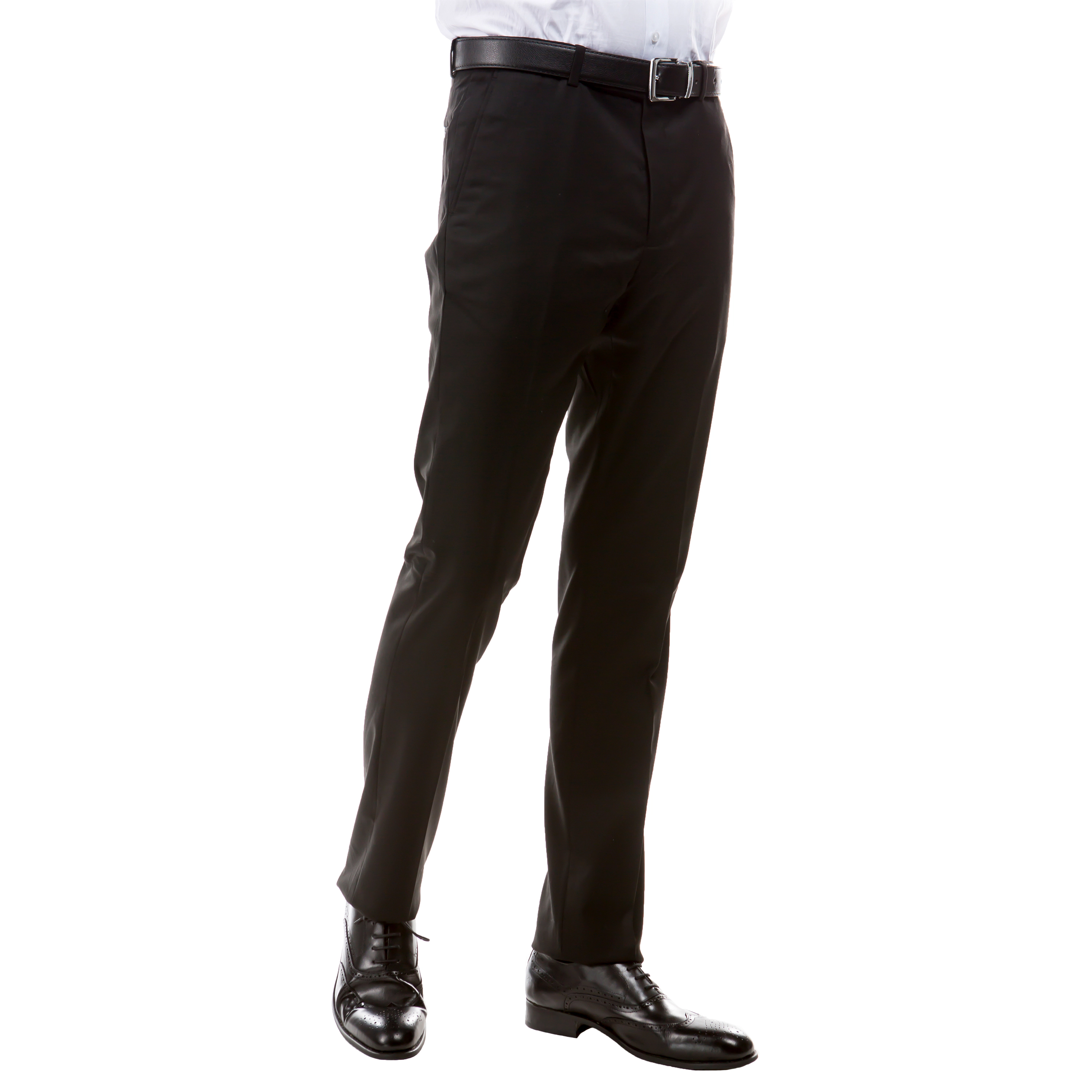 Zegarie Hemmed Men's Tailored Fit Suit Separates Pants Only, Finished Bottom