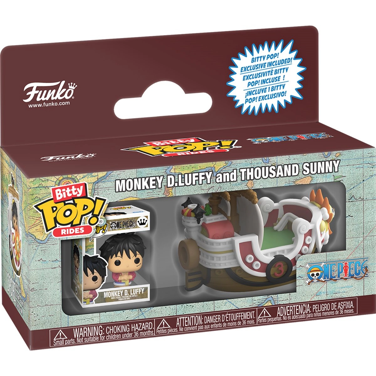 Funko Bitty Pop Rides! One Piece Thousand Sunny w Luffy