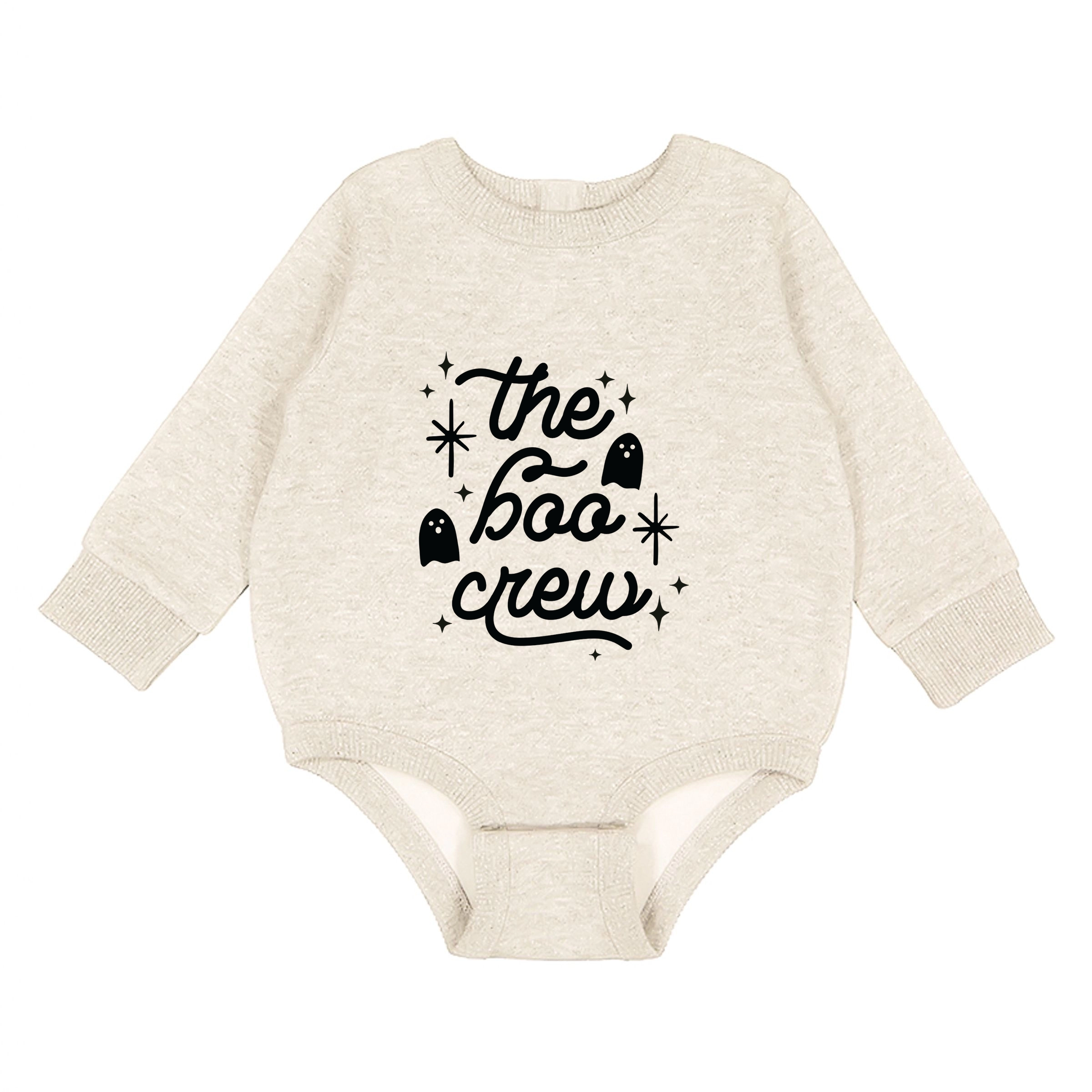 The Juniper Shop - Infant Fleece BodySuit Boo Crew Stars
