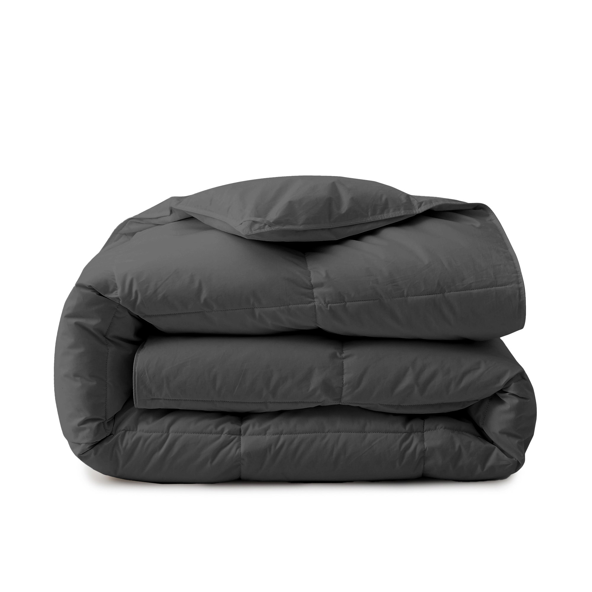 Unikome Luxury Feather Down Fiber Comforter Insert, Soft Fluffy Bedding for Hotel Sleep Experience