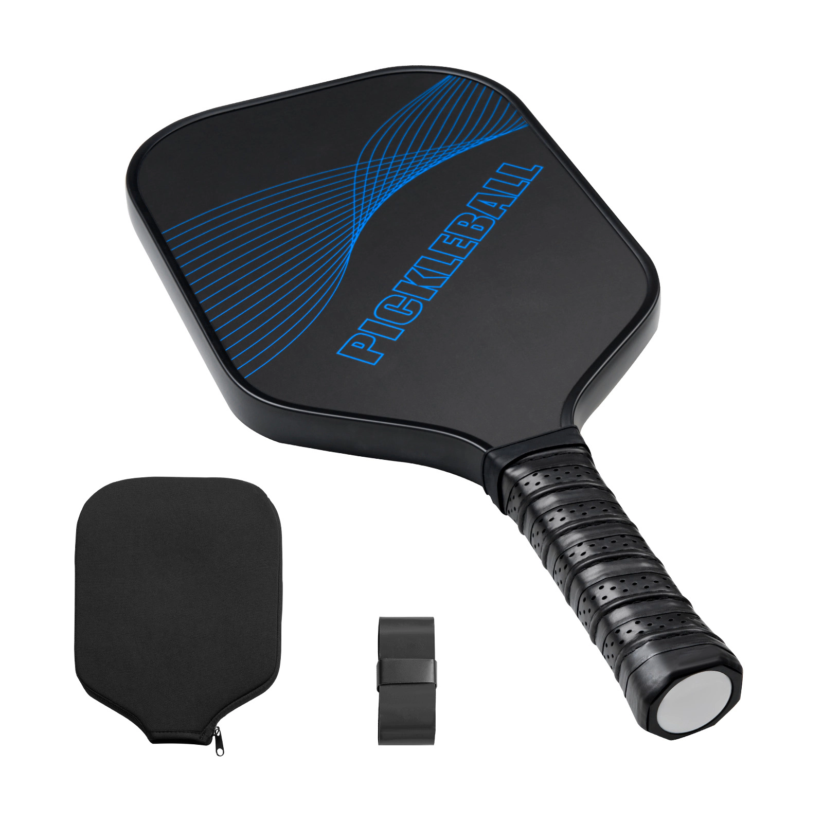 HONGGE Pickleball Paddle, T700 Carbon Fiber Surface & Honeycomb Core