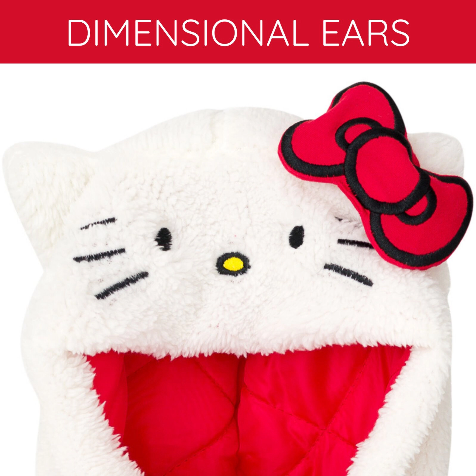 Hello Kitty Girls' Cosplay Hooded Fleece Jacket