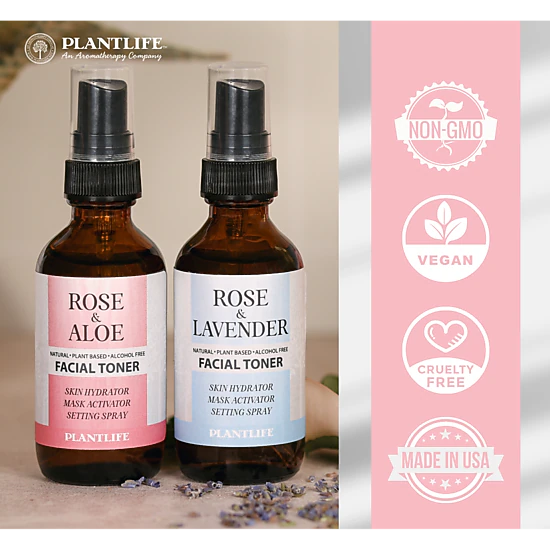 Plantlife Rose & Aloe Facial Toner