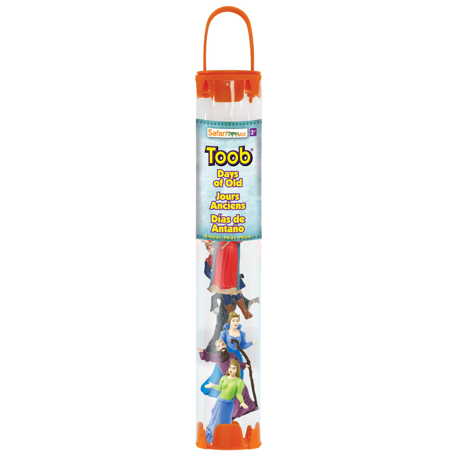 Safari Ltd. - Days of Old Designer TOOB - contains 6 Mini Figurines