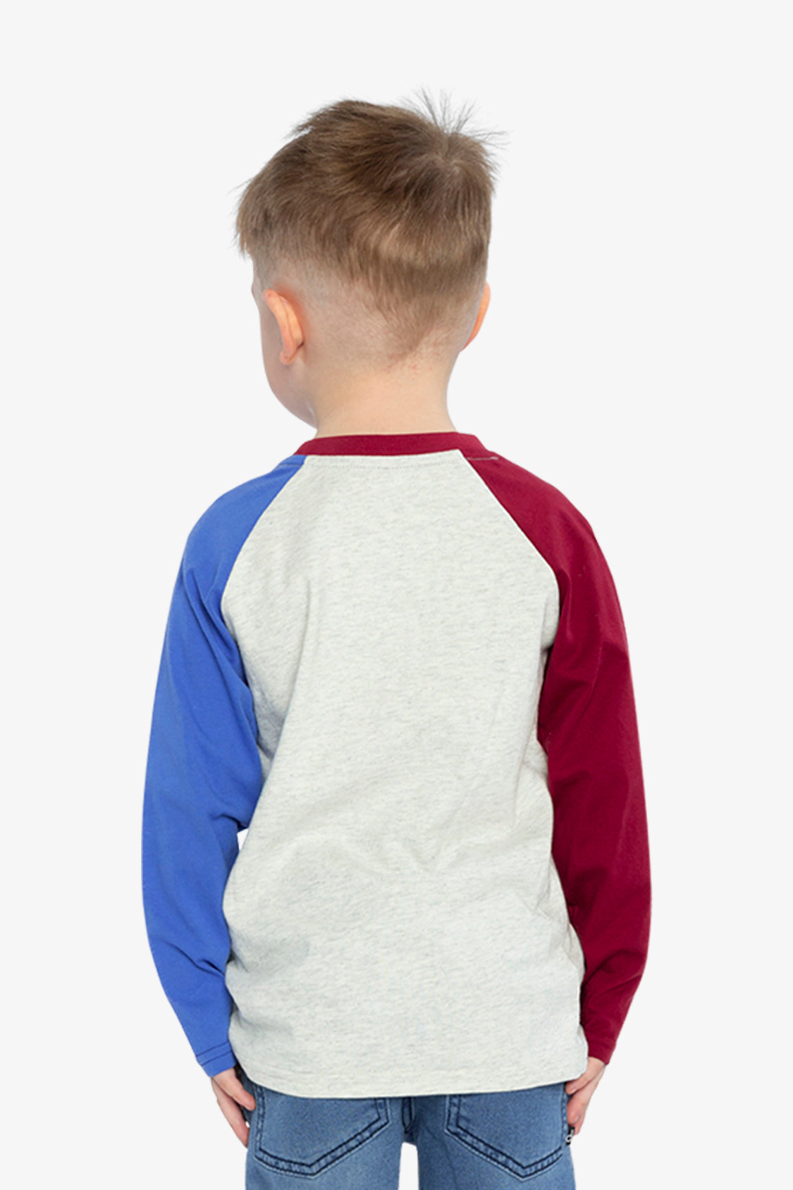 Deux par Boys Raglan T-Shirt with Monster Truck Graphic