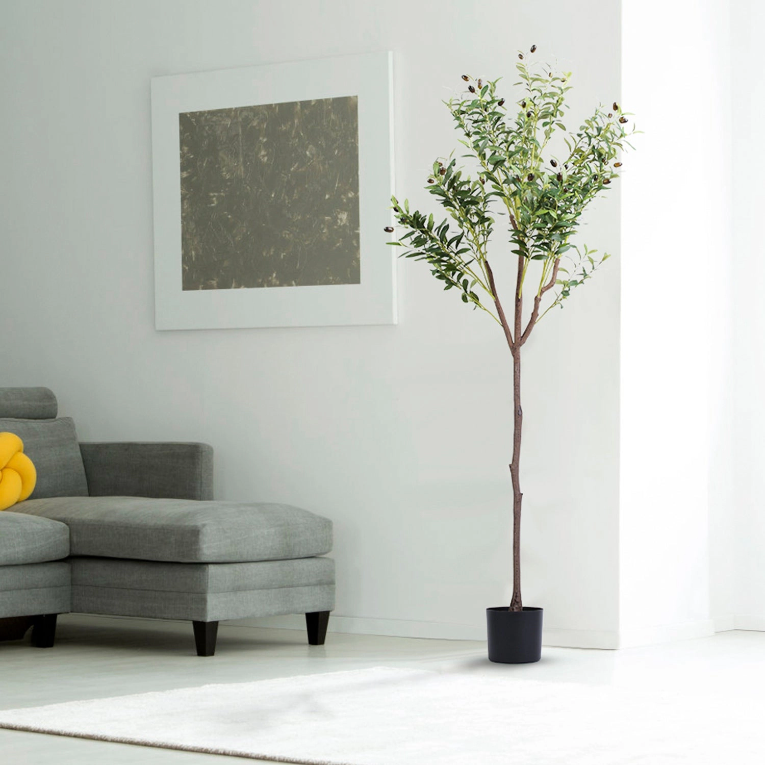 IMounTEK Unisex Artificial Olive Tree With Planter