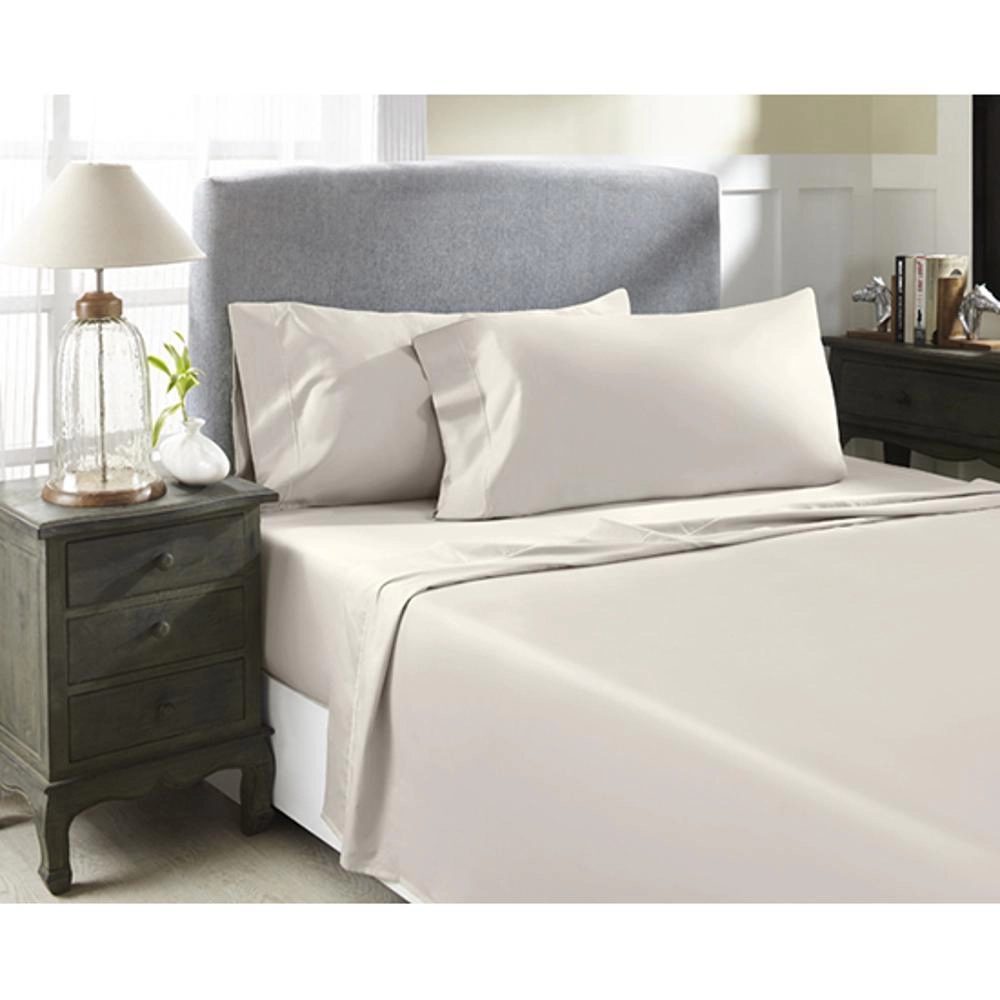 Perthshire Platinum Concepts 800 Thread Count Solid Sateen Sheet - 4 Piece Set - King