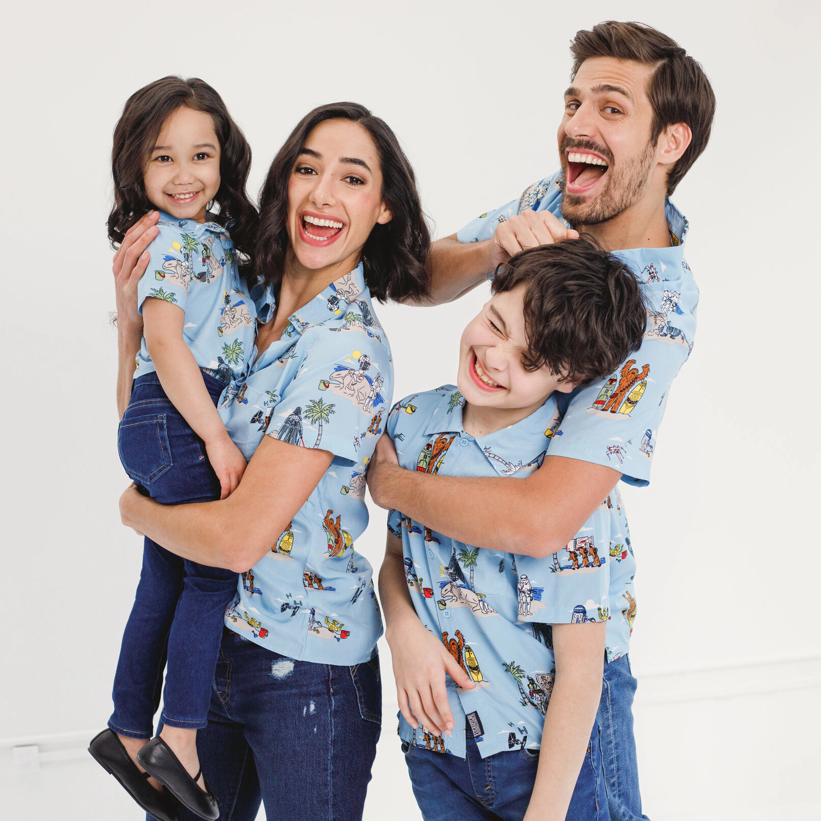 Star Wars Matching Family Hawaiian Shirt, Dress, Short Set and Romper