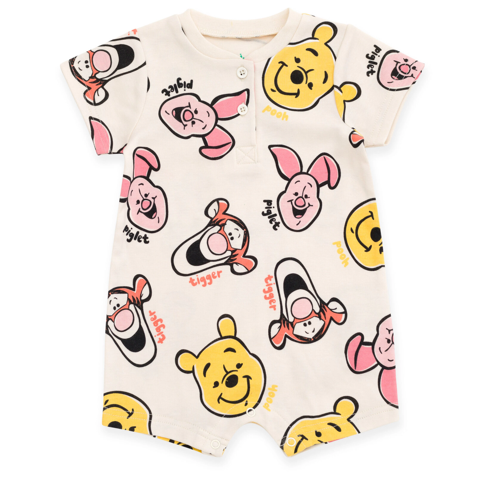Disney Winnie the Pooh Baby Boys' One Piece Romper Set