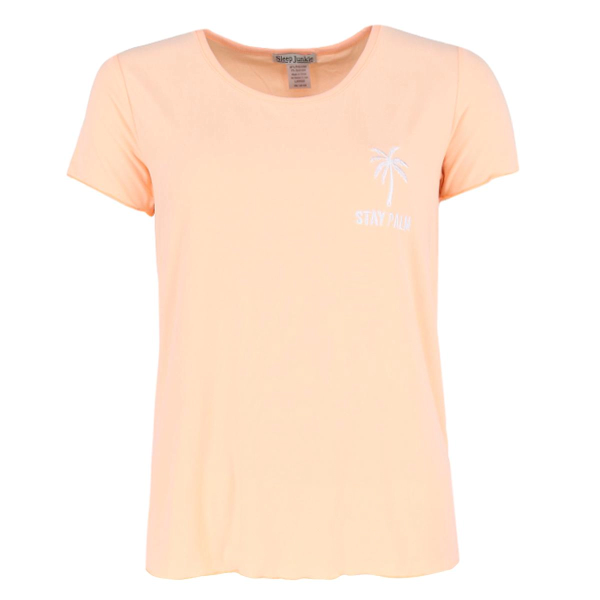 Sleep Junkie Women's Stay Palm Short Sleeve Capri Set