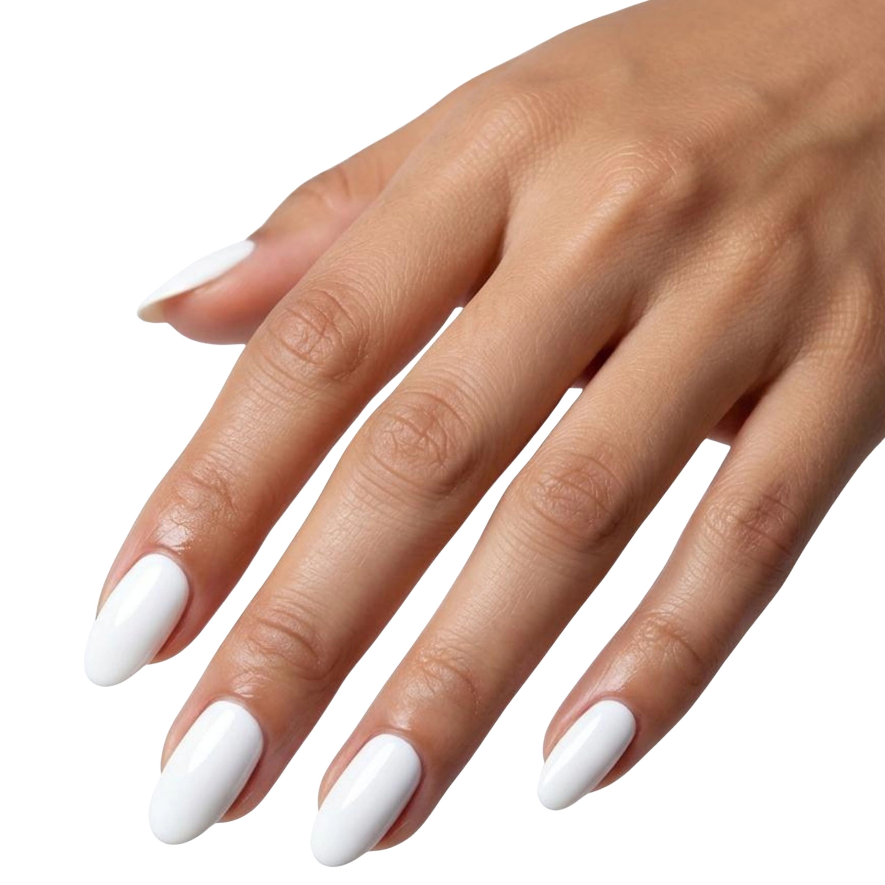 XPNail Women's 2-Pack Bundle of Nail Polish Strips White 16ct