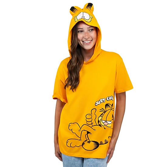Garfield Matching Family Cosplay Hooded T-Shirt