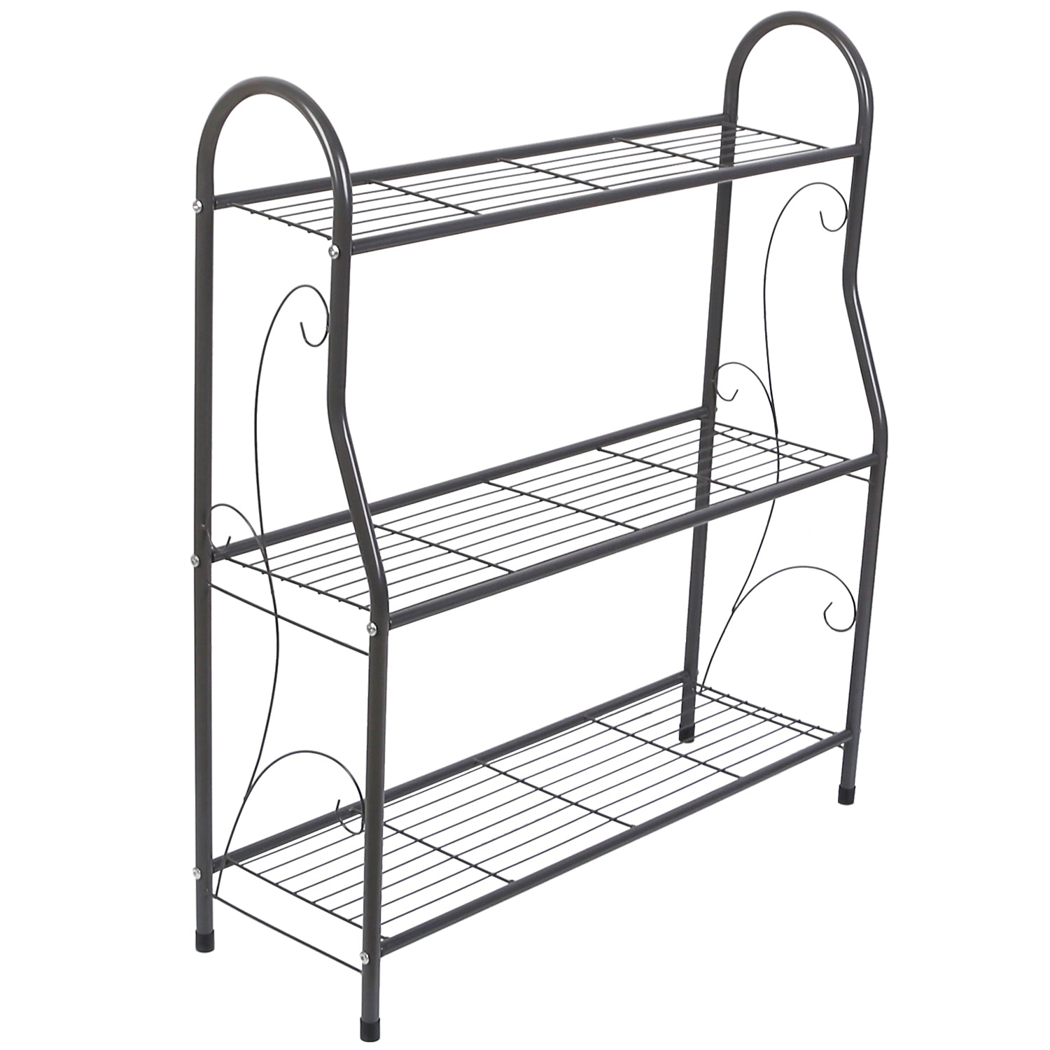 GBruno 3-Tier Metal Plant Stand Shelf Rack