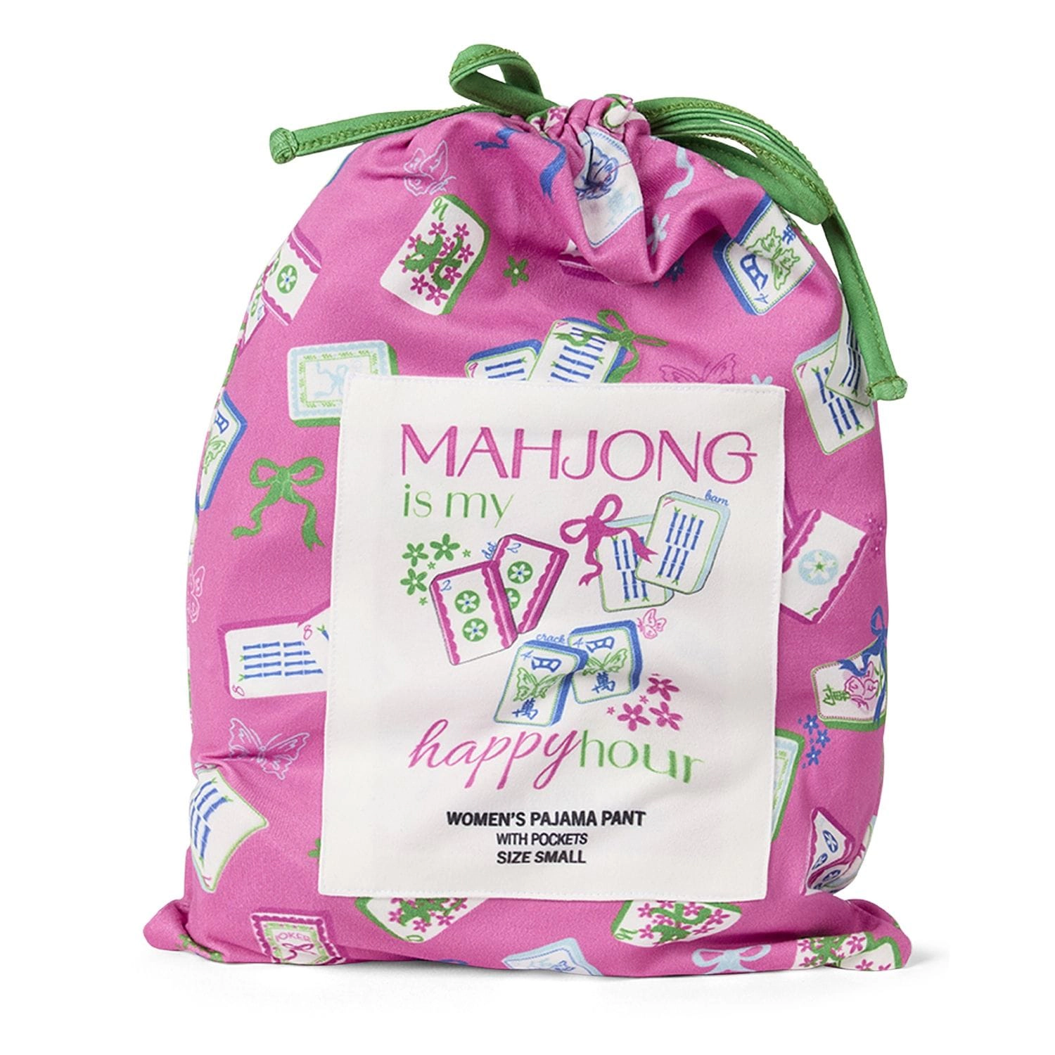 MeMoi Mahjong Is My Happy Hour Women's PJ Pant Bag