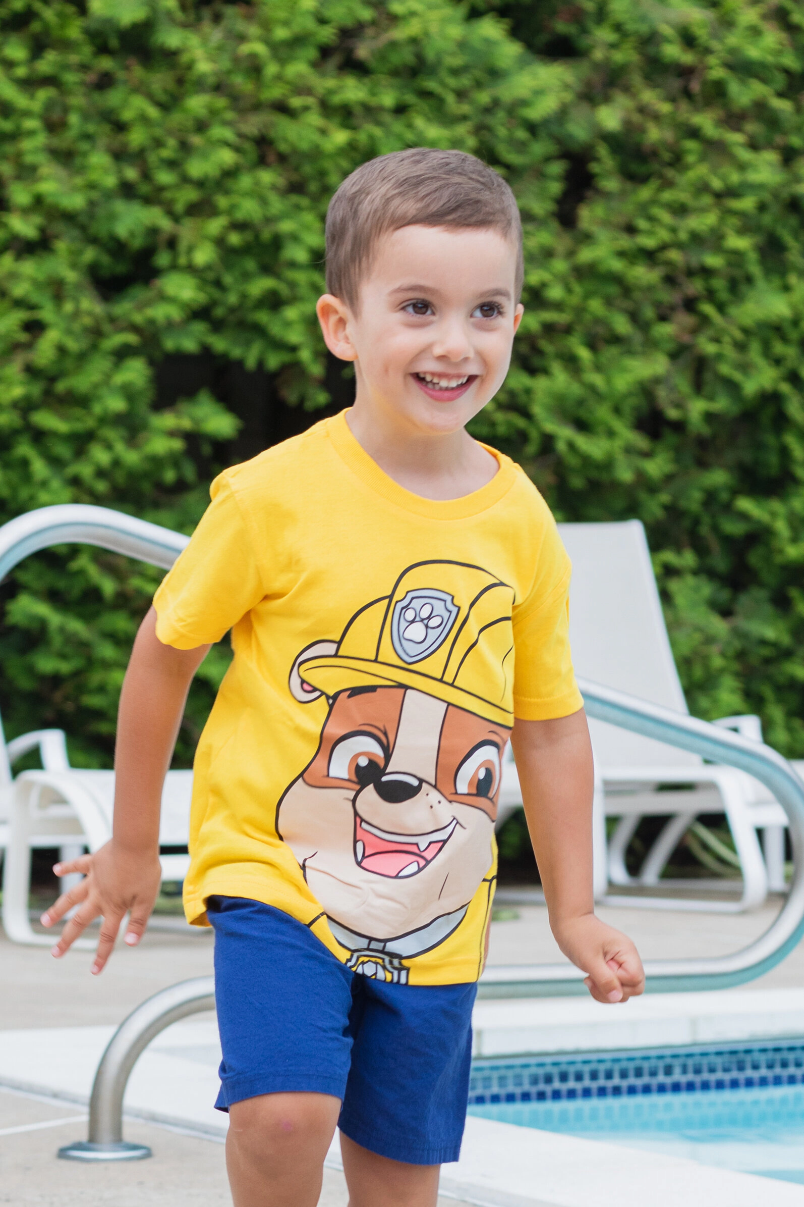 Nickelodeon Paw Patrol Boys' 4-Pack Short Sleeve T-Shirts