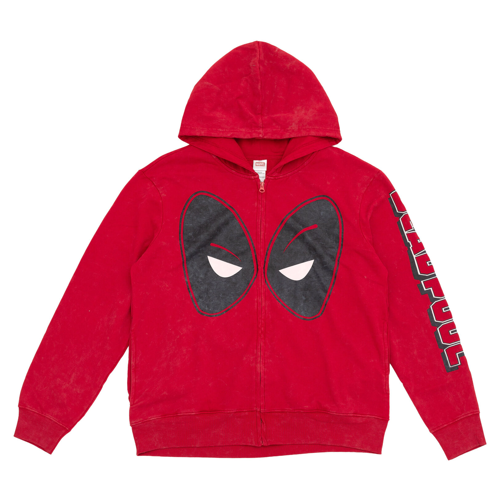 Marvel Deadpool Men's and Wolverine Fleece Zip Up Hoodie