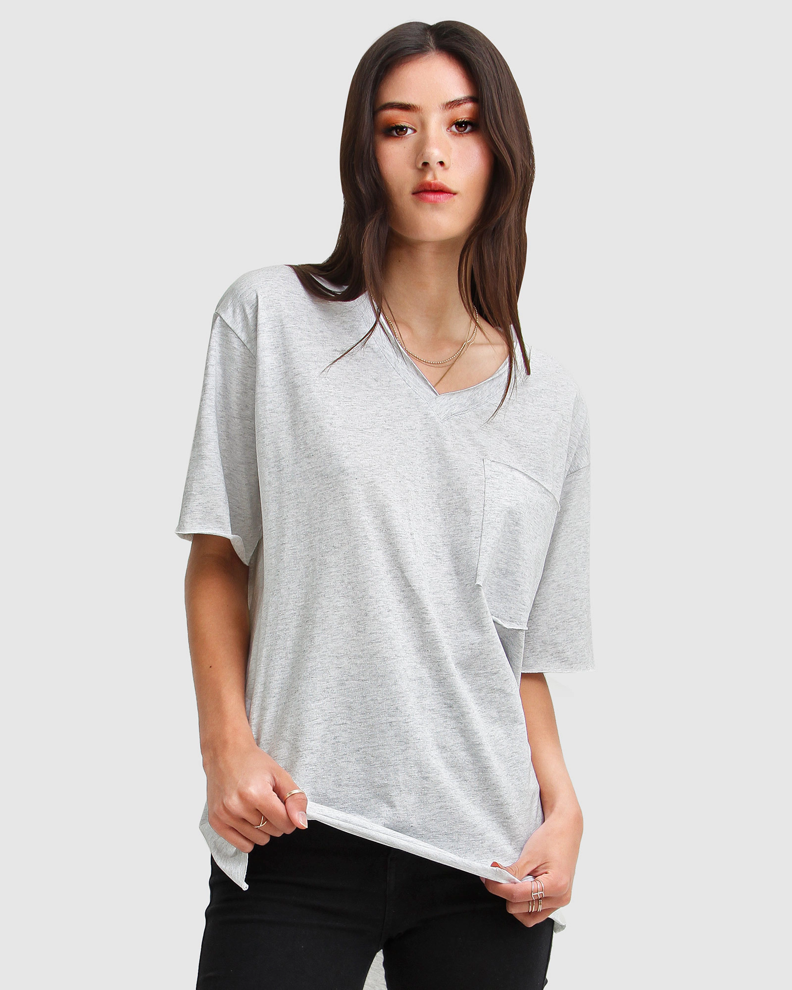Belle & Bloom Womens Brave Soul Oversized T-Shirt