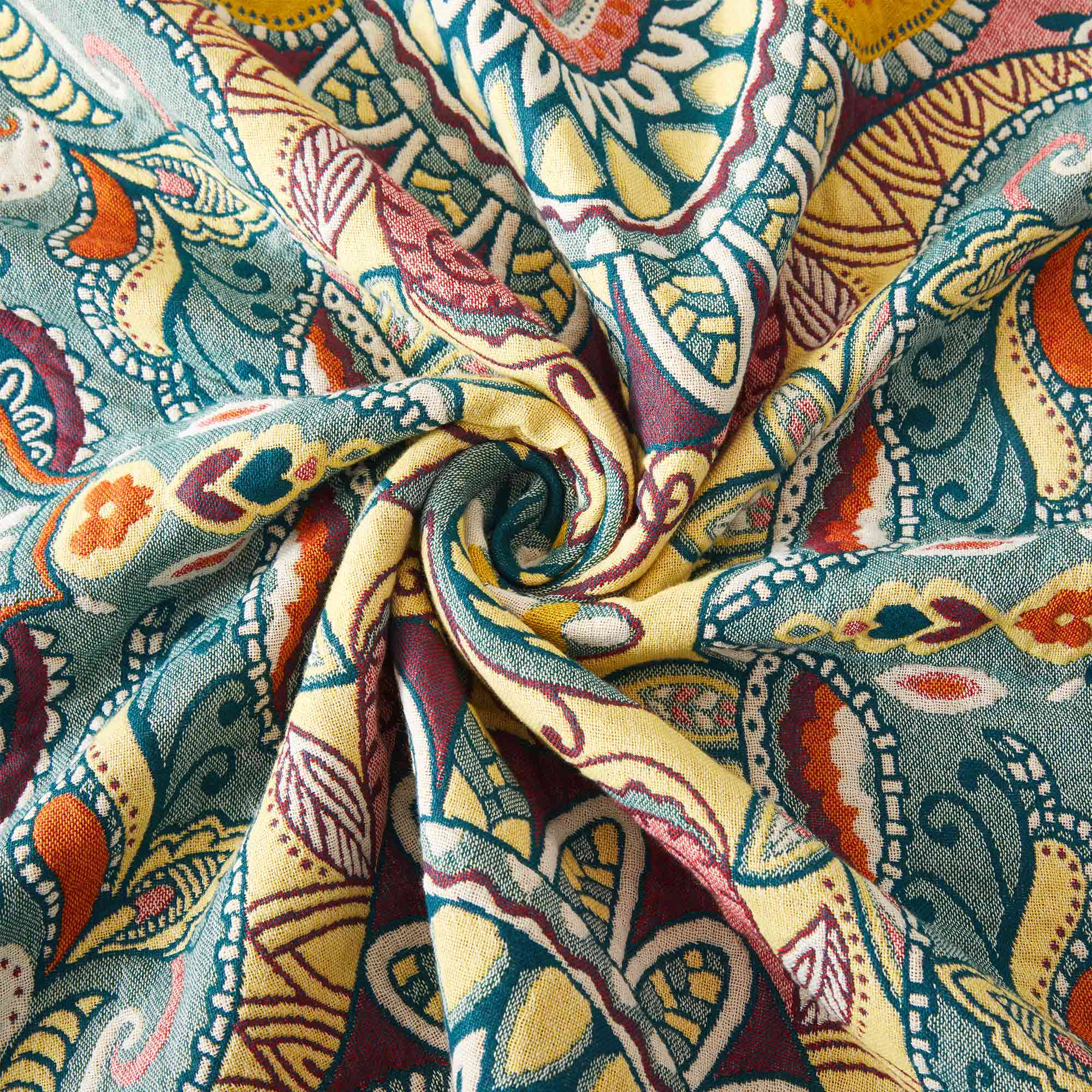 PEACENEST Four Layer Cotton Blanket Soft Breathable Bed