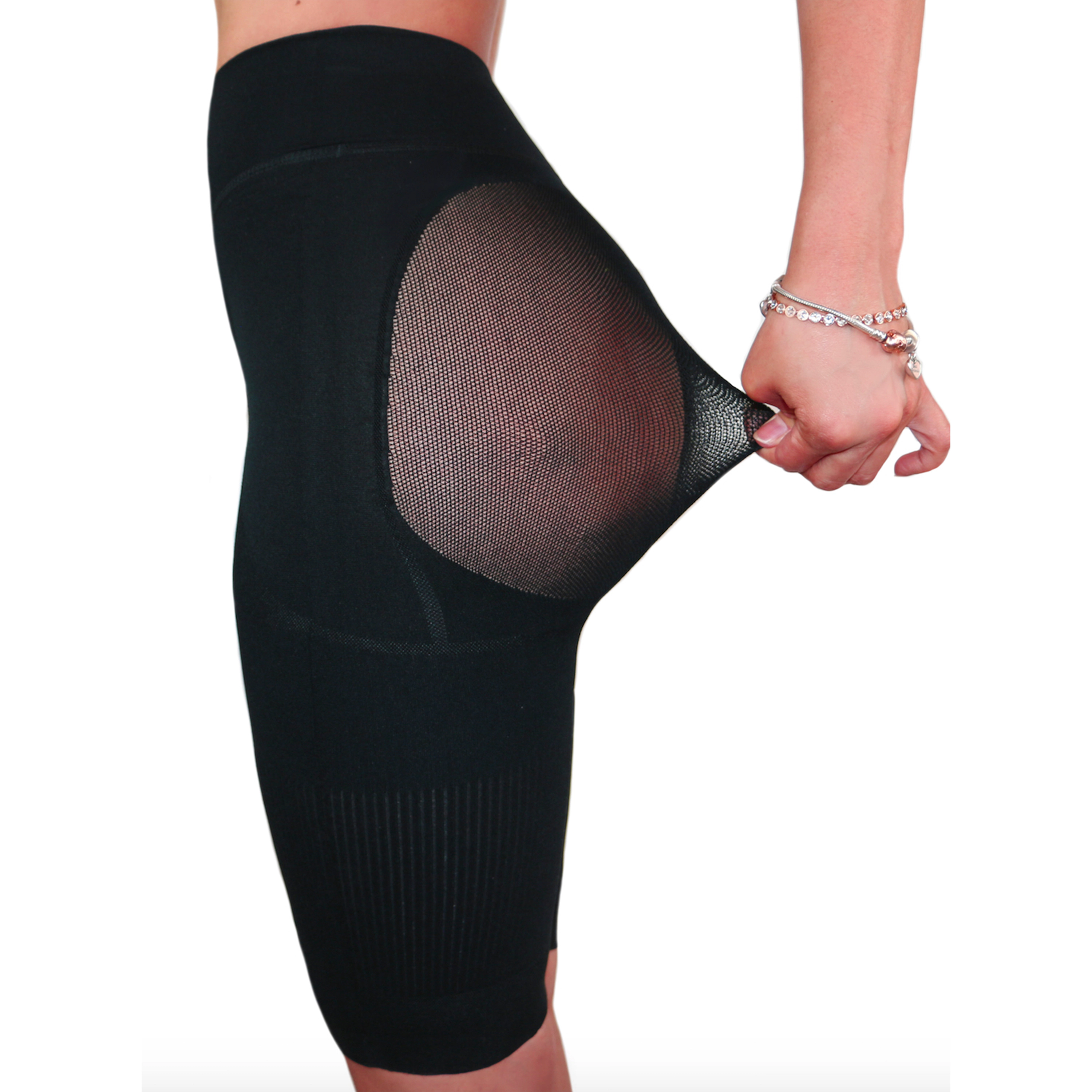 YAHAIRA Women's Happy Shapewear No.7 Low Waist  Above Knee Double Tummy Layer