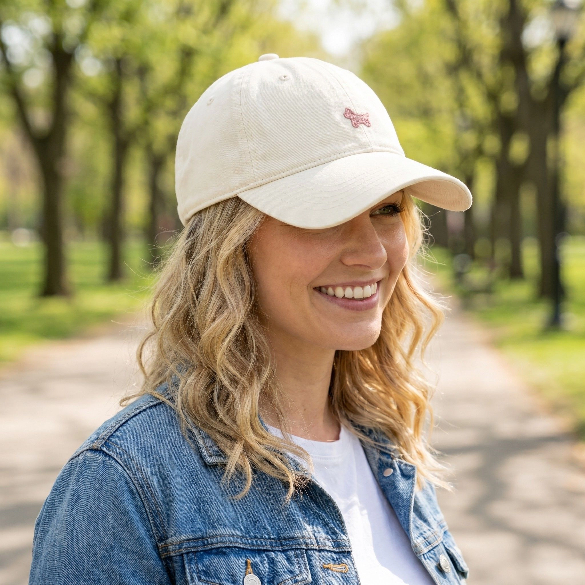 Anna-Kaci Women's Minimalist Embroidery Baseball Cap Adjustable Cotton Dad Hat Casual Everyday