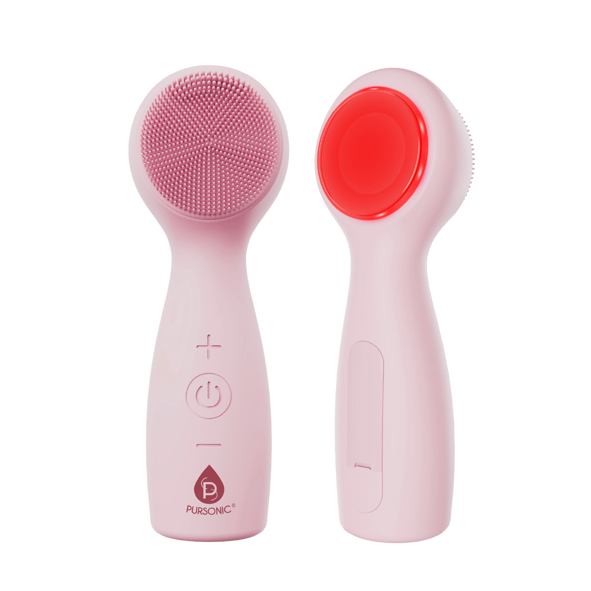 Pursonic Women’s 3-in-1 Sonic Facial Cleanser with Heated Jade & 7-Color LED Light Therapy Radiance Device