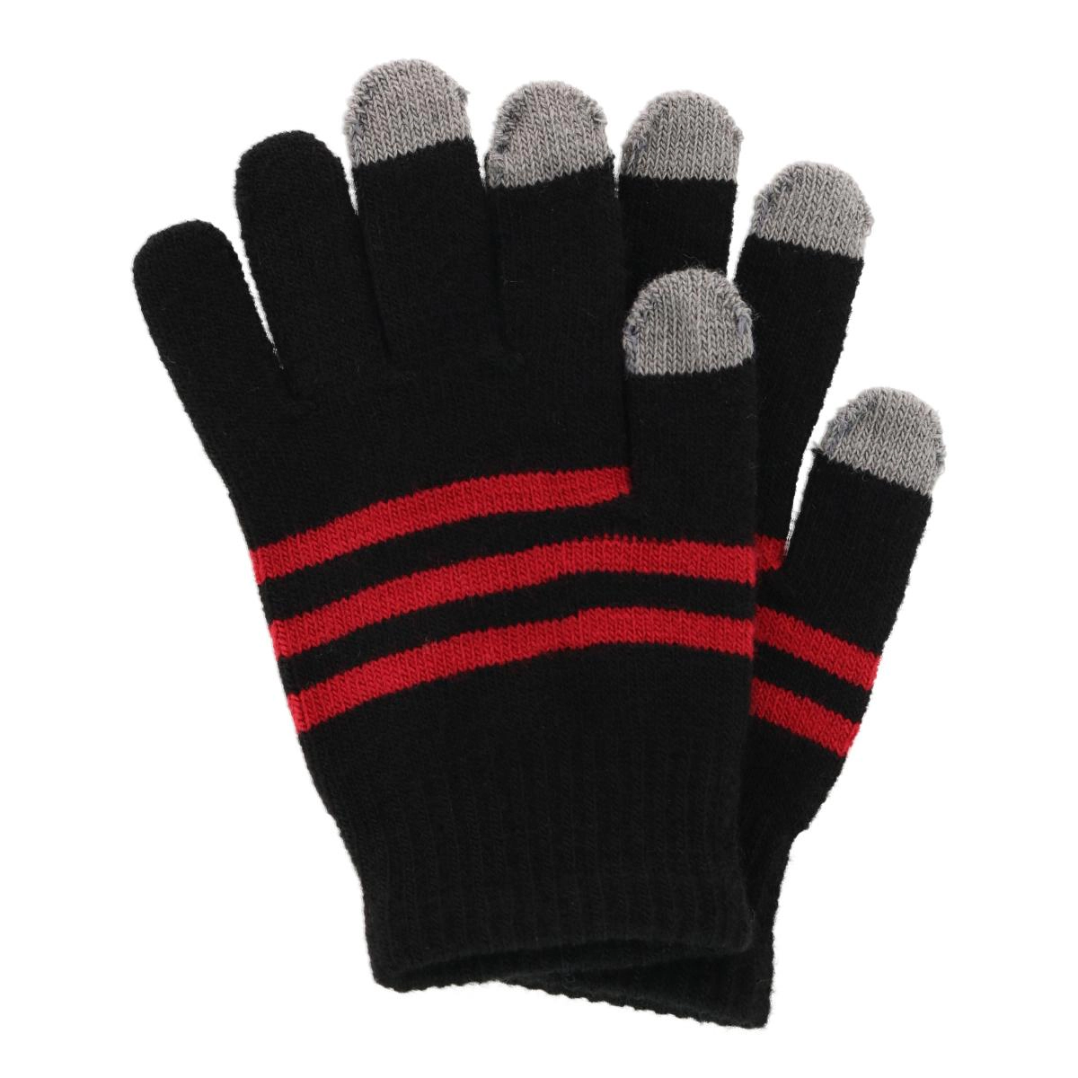 Grand Sierra Kids' One Striped Touchscreen Winter Glove