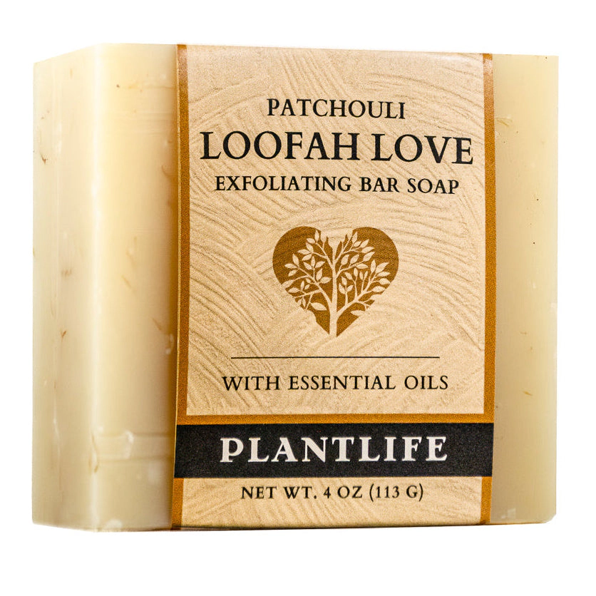 Plantlife Loofah Love Patchouli Aromatherapy Herbal Soap