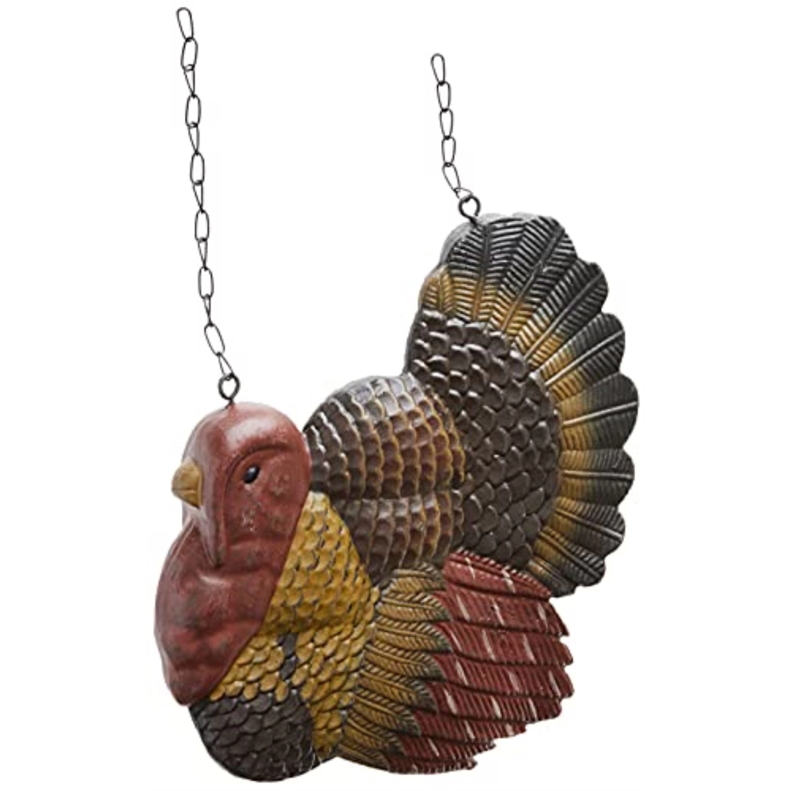 K&K Interiors Turkey Thanksgiving Arrow Replacement Hanging Sign 14 inch - Arrow Sold Separately