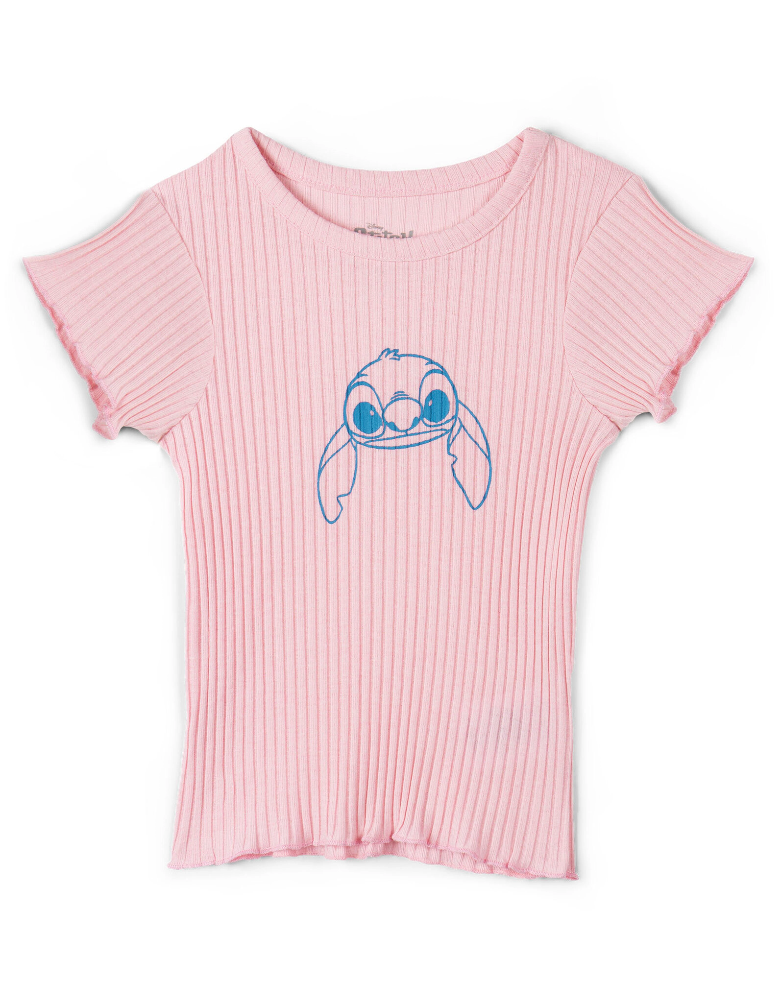 Disney Lilo & Stitch Girls' French Terry Sweatshirt Tee and Shorts Set