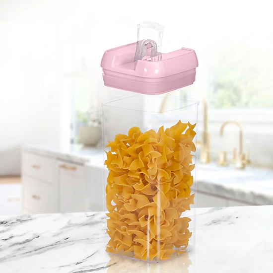 Cheer Collection 7-Piece Olive Airtight Pantry Food Storage