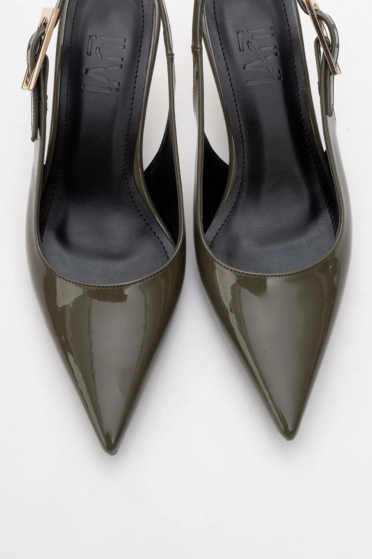 Prologue Shoes Womens Arty Pointed Toe Slingback Pump