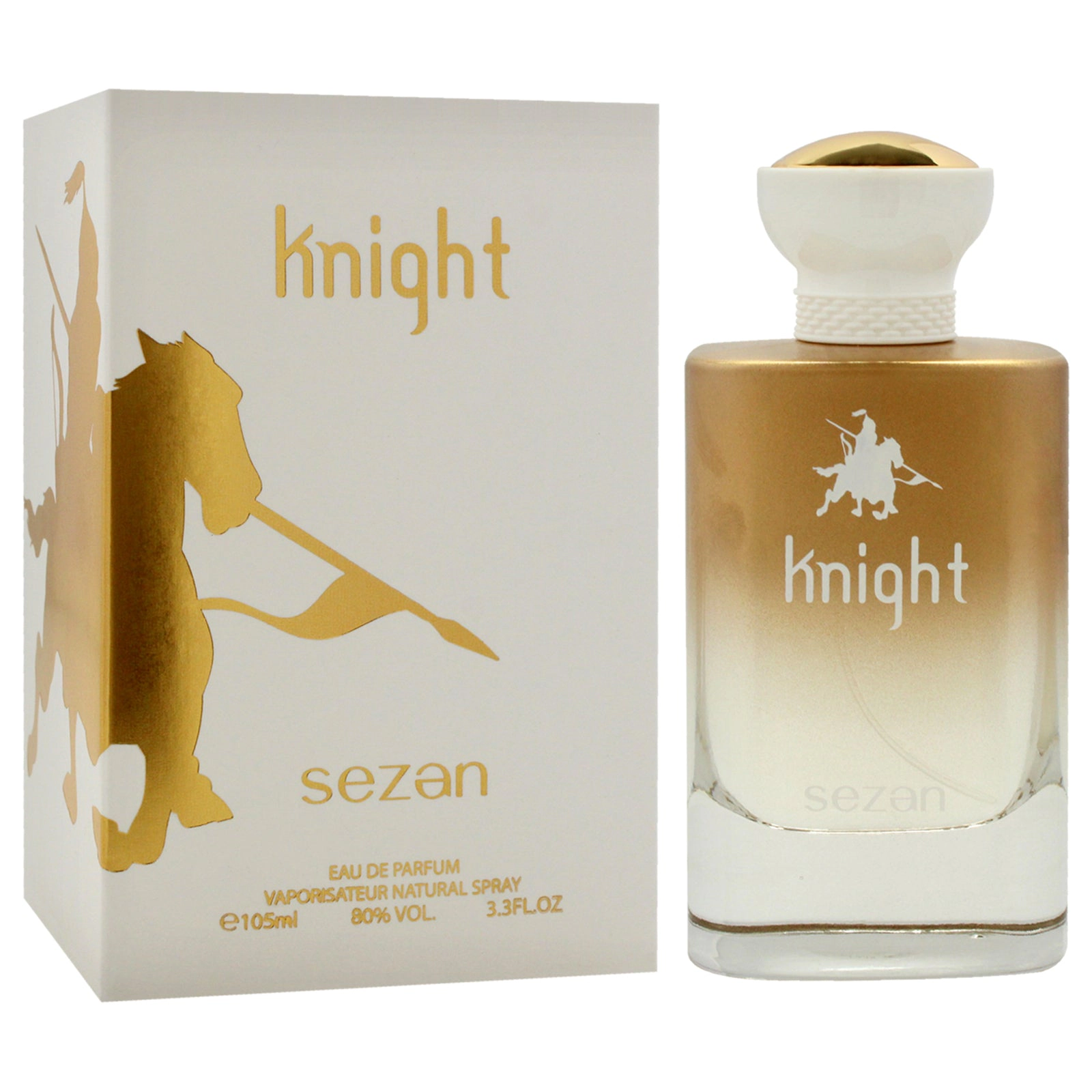 Sezan Knight Eau de Parfum for Women - Floral Vanilla Musk, 3.3 oz Spray