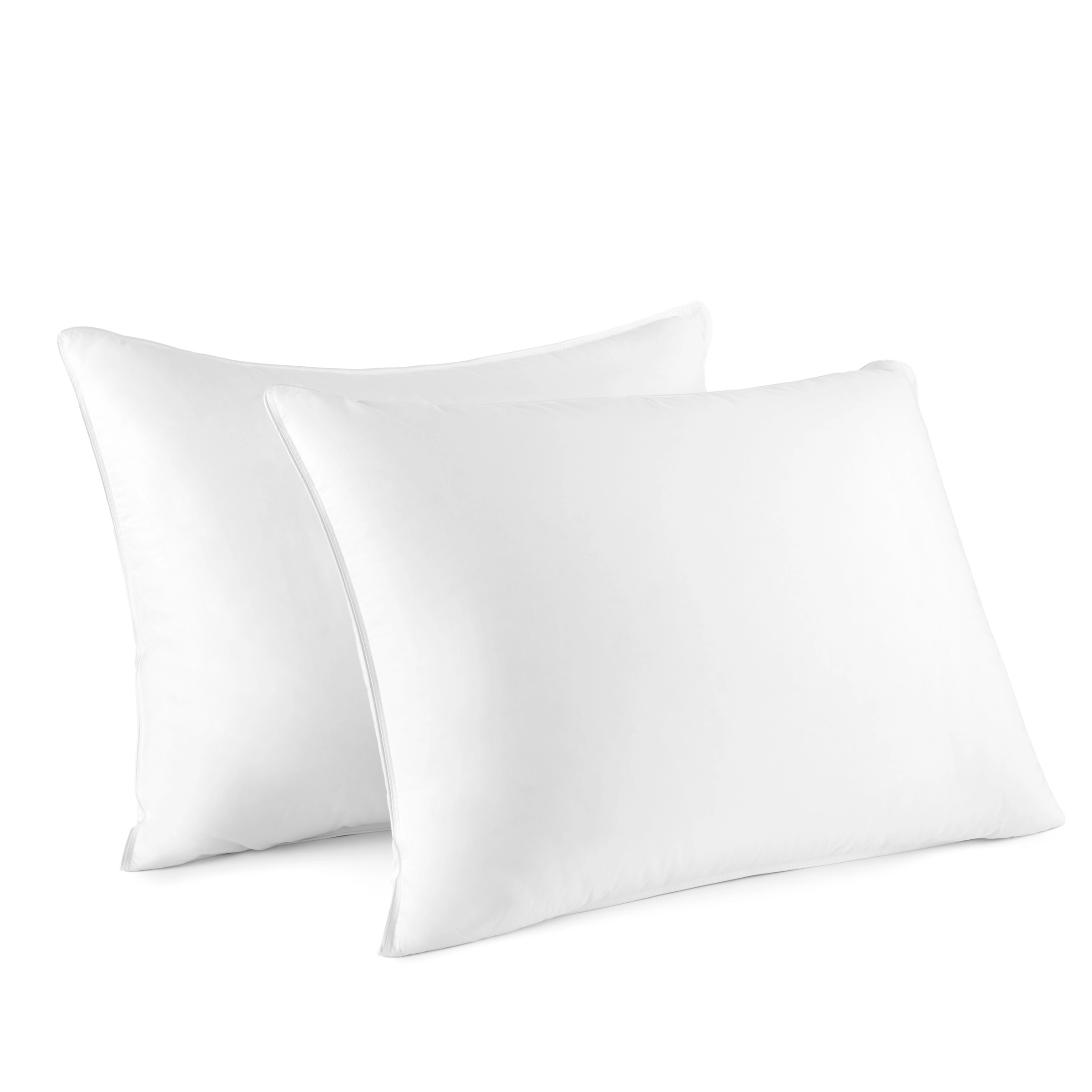 ComfyDown Elysian 600 Fill Power Down Bed Pillow, 330 Thread Count