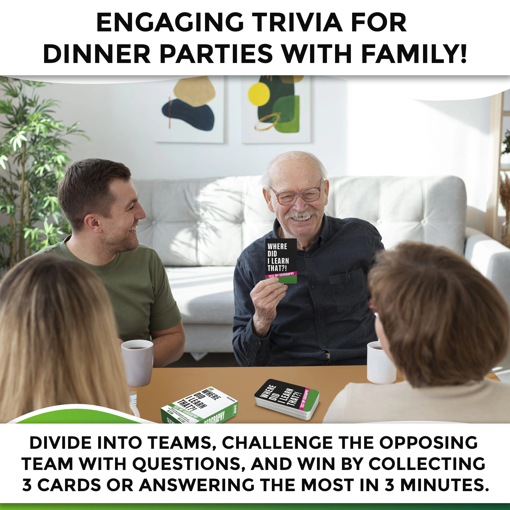 QUOKKA Trivia Card Games for Adults and Family - 500 to 2000 Questions General Knowledge, Science, History Geography