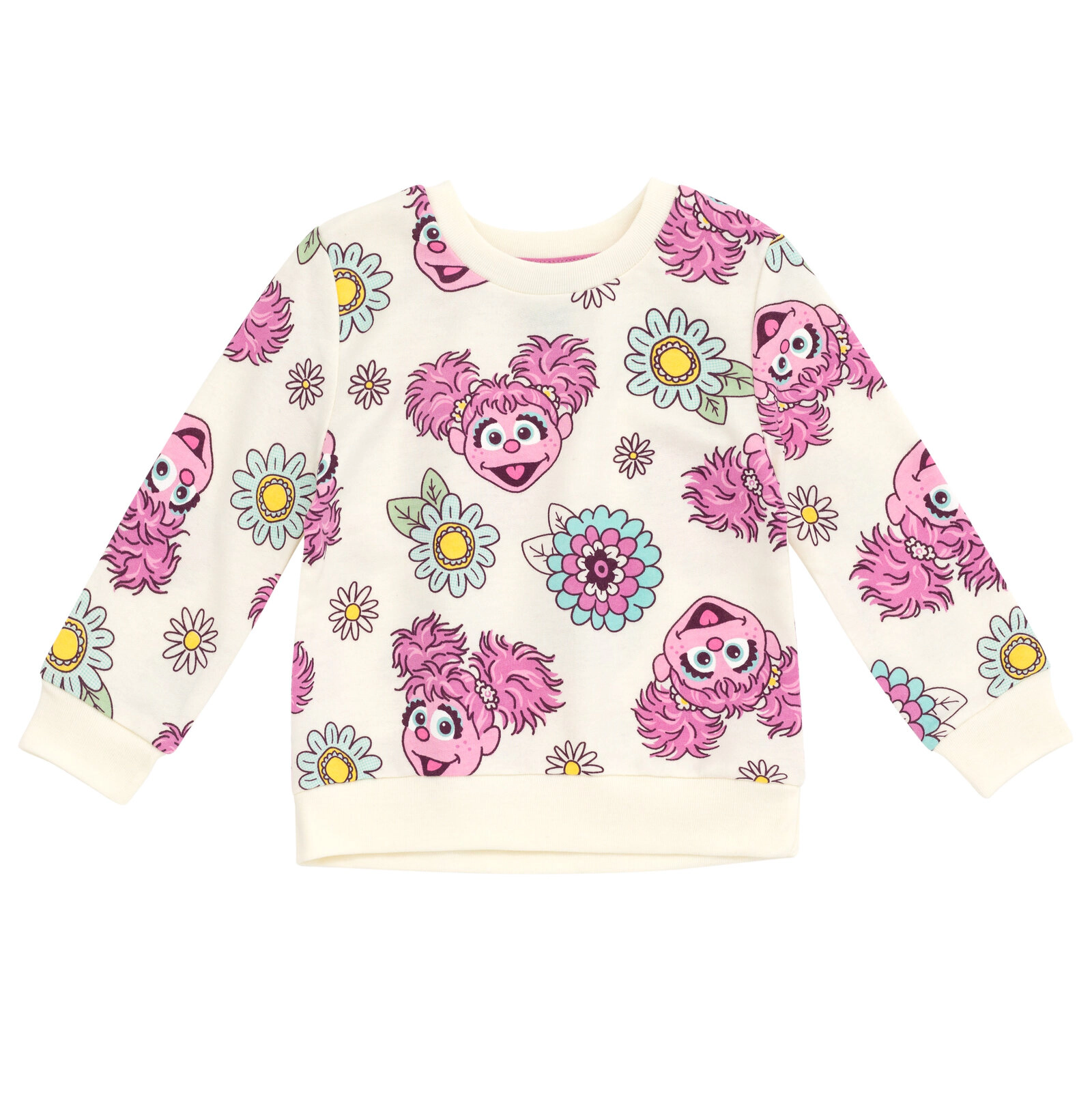 Sesame Street Girls' Pullover Sweatshirt