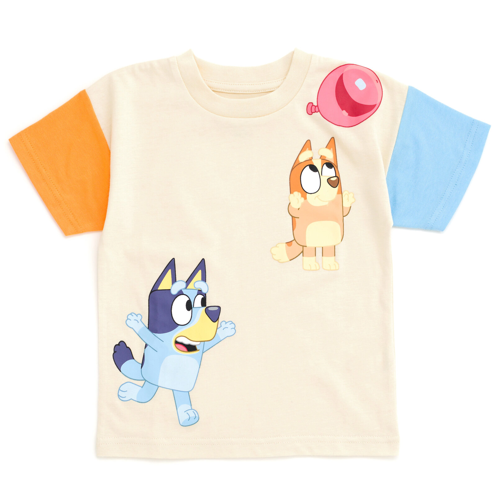 Bluey Boys' T-Shirt and Shorts Set with Hat