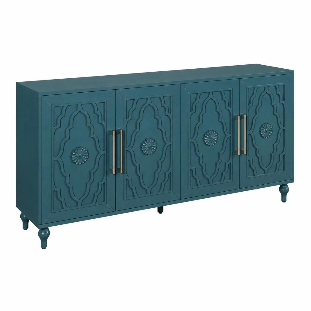 GOODSILO 63" MDF Freestanding Home Storage Cabinet