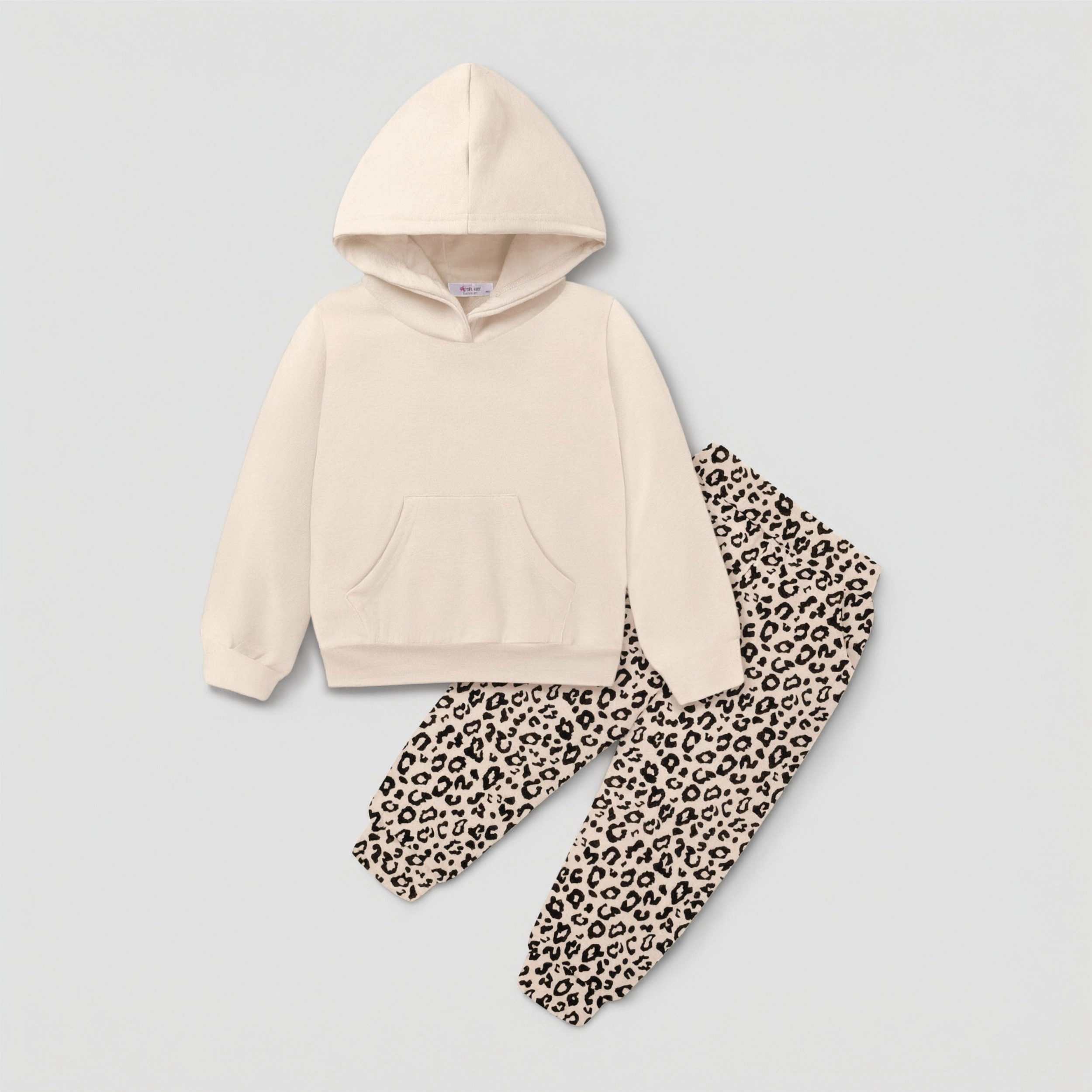 Arshiner Little Girl's Outfits Clothes Hoodie Sweatshirt With Pocket And Long Pants