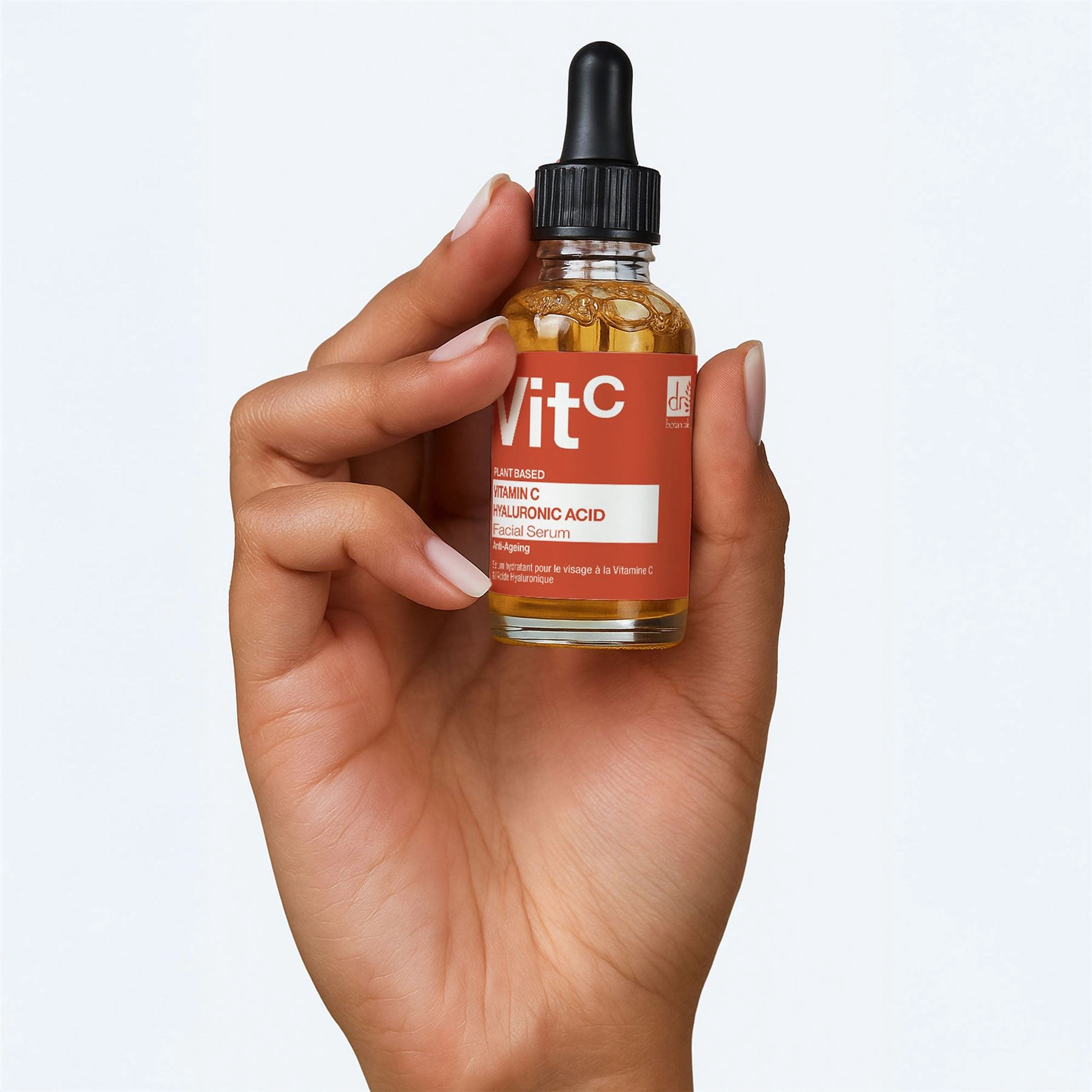 Dr Botanicals Vitamin C 5% & Hyaluronic Acid 2% Hydrating Facial Serum 30ml