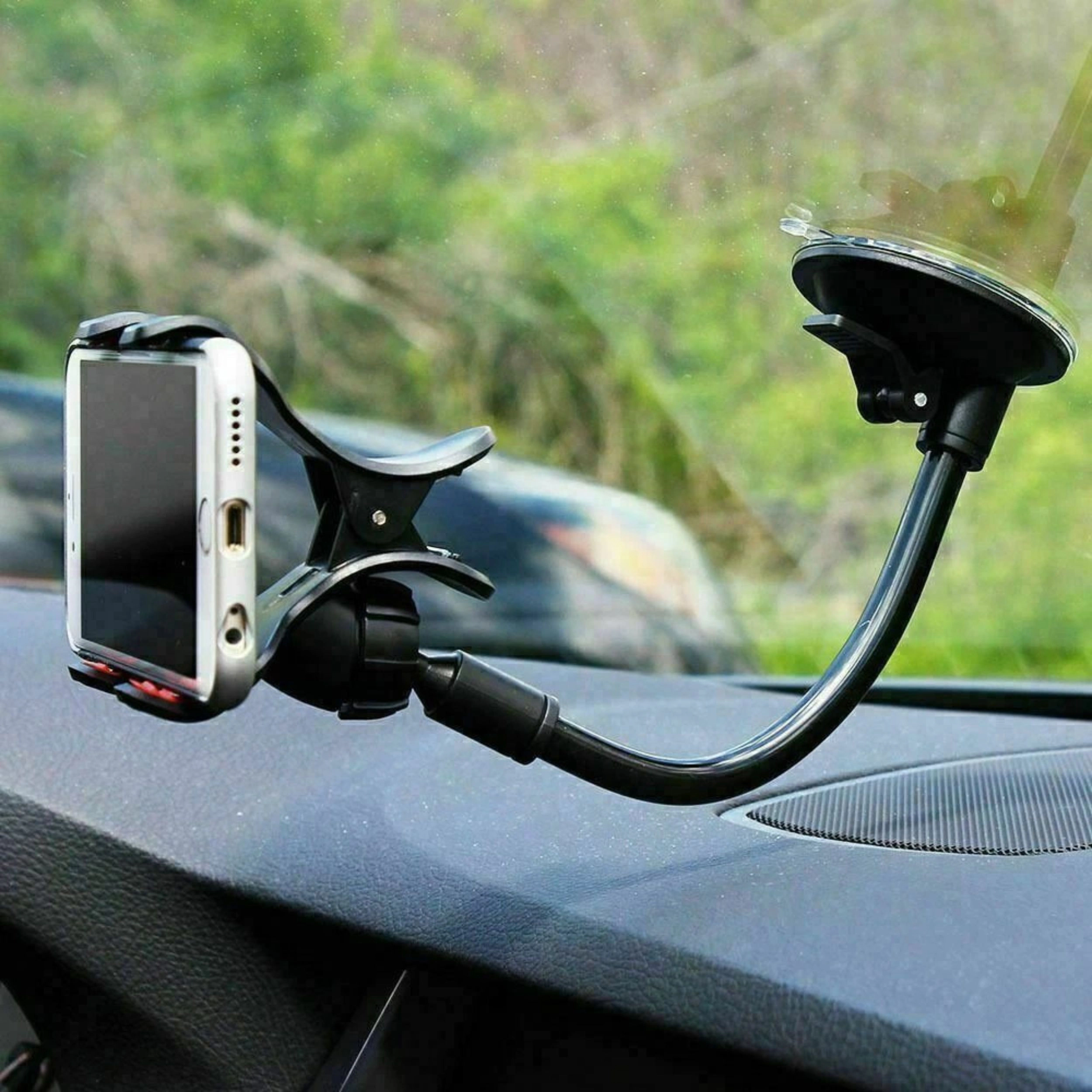 Home Collection 360 Degree Windshield Suction Cup Phone and GPS Mount