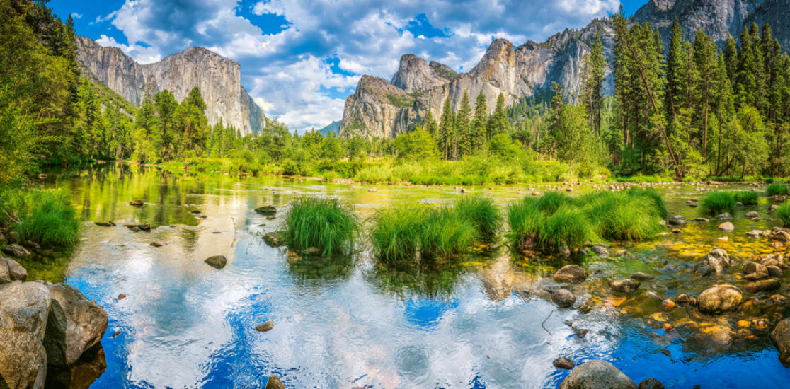 CASTORLAND 4000 Piece Jigsaw Puzzles, Yosemite Valley, USA , Landscape puzzle, National Park, C-400362-2