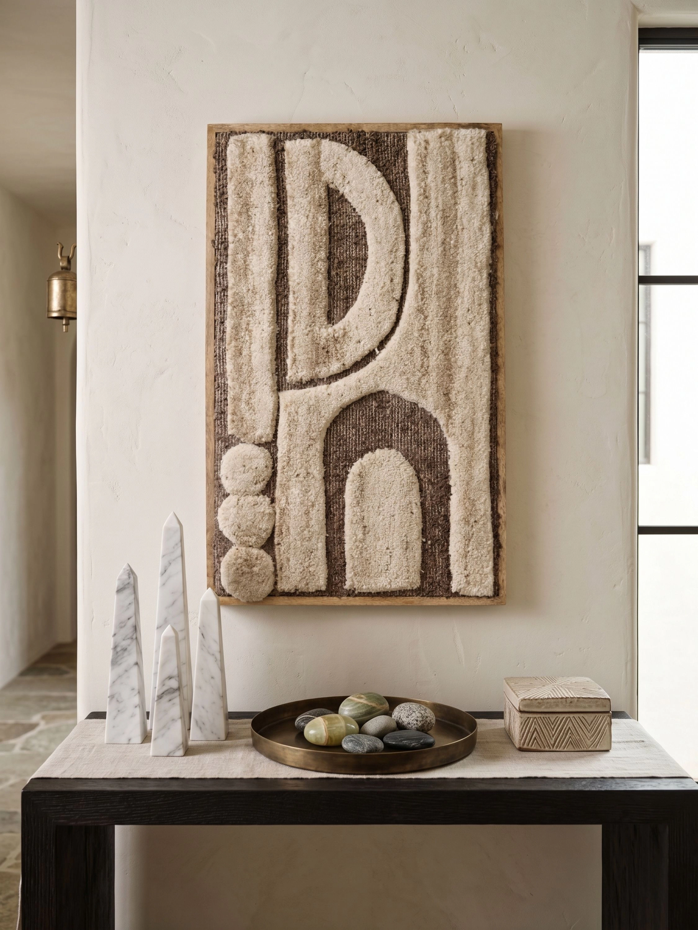 GAURI KOHLI Congo Luba Tufted Wall Art