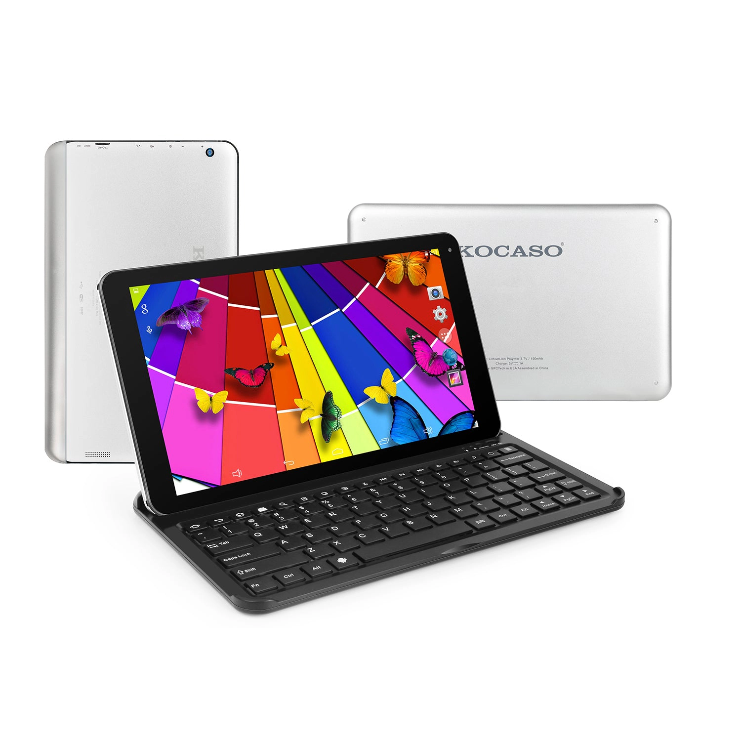 GBruno Wireless Keyboard With Built-in Stand