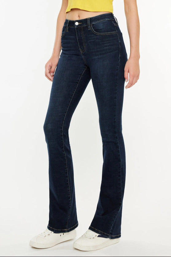 KanCan Women's Essentials High Rise Bootcut Jeans Avery