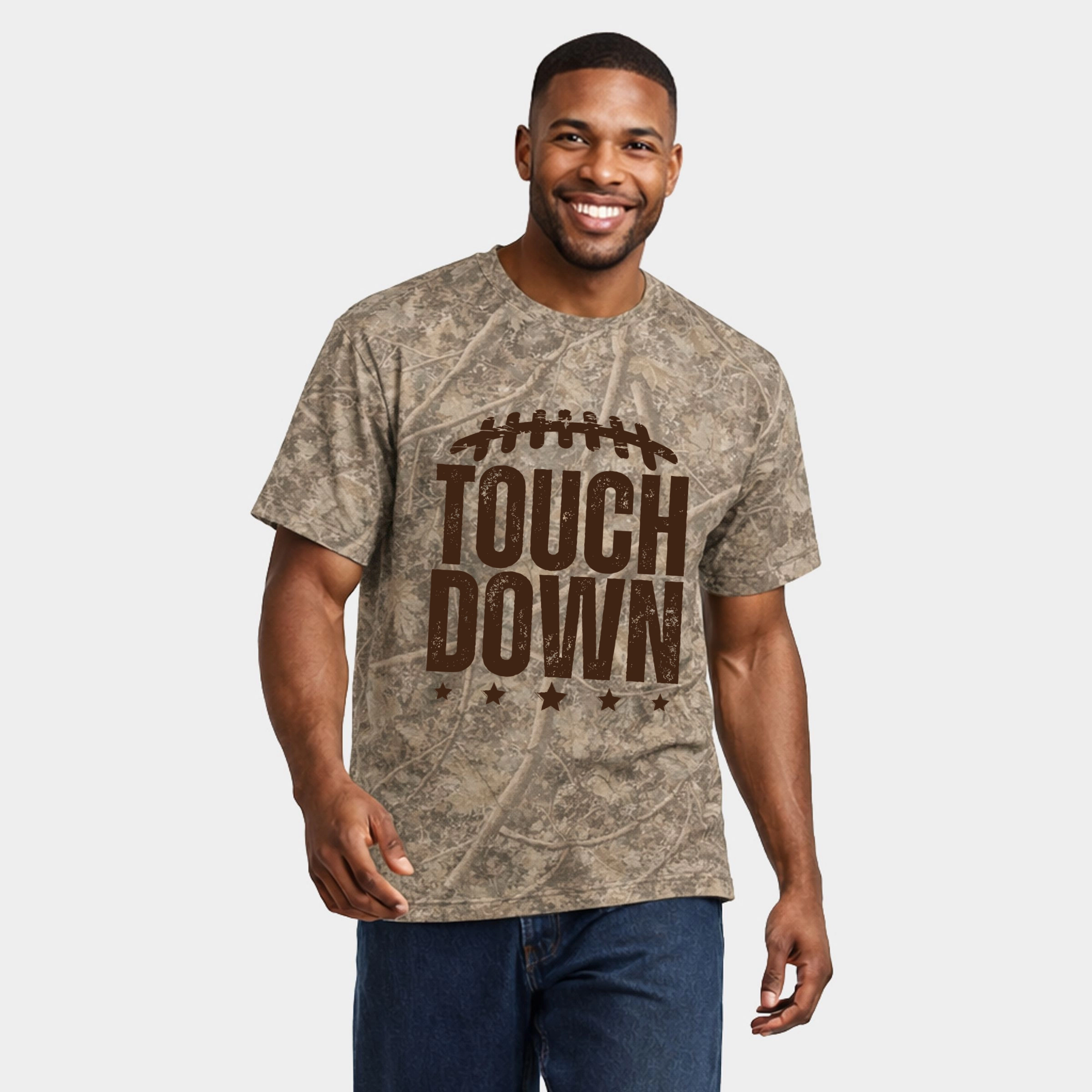 Simply Sage Market - Men's Heavyweight Crew Touch Down Stars