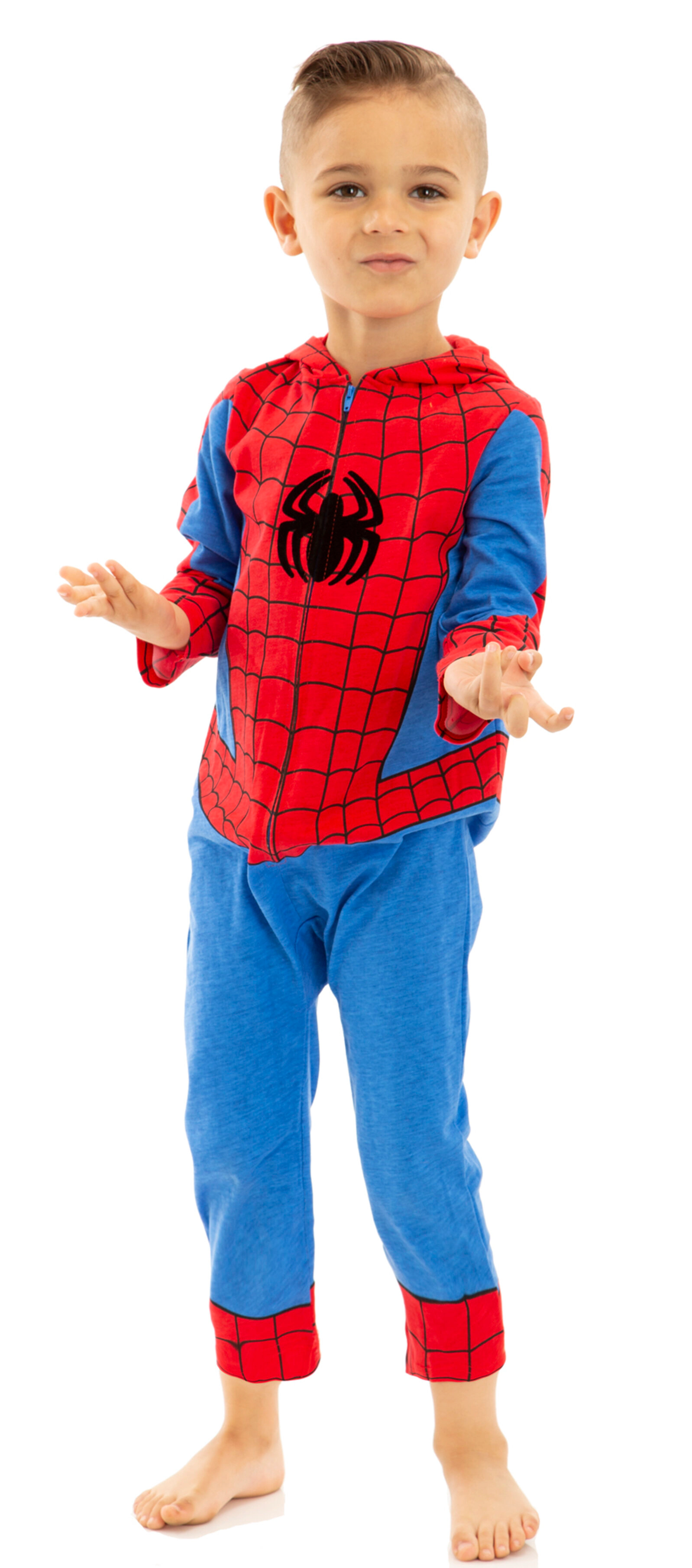 Marvel Spider-Man Cosplay Hooded One Piece