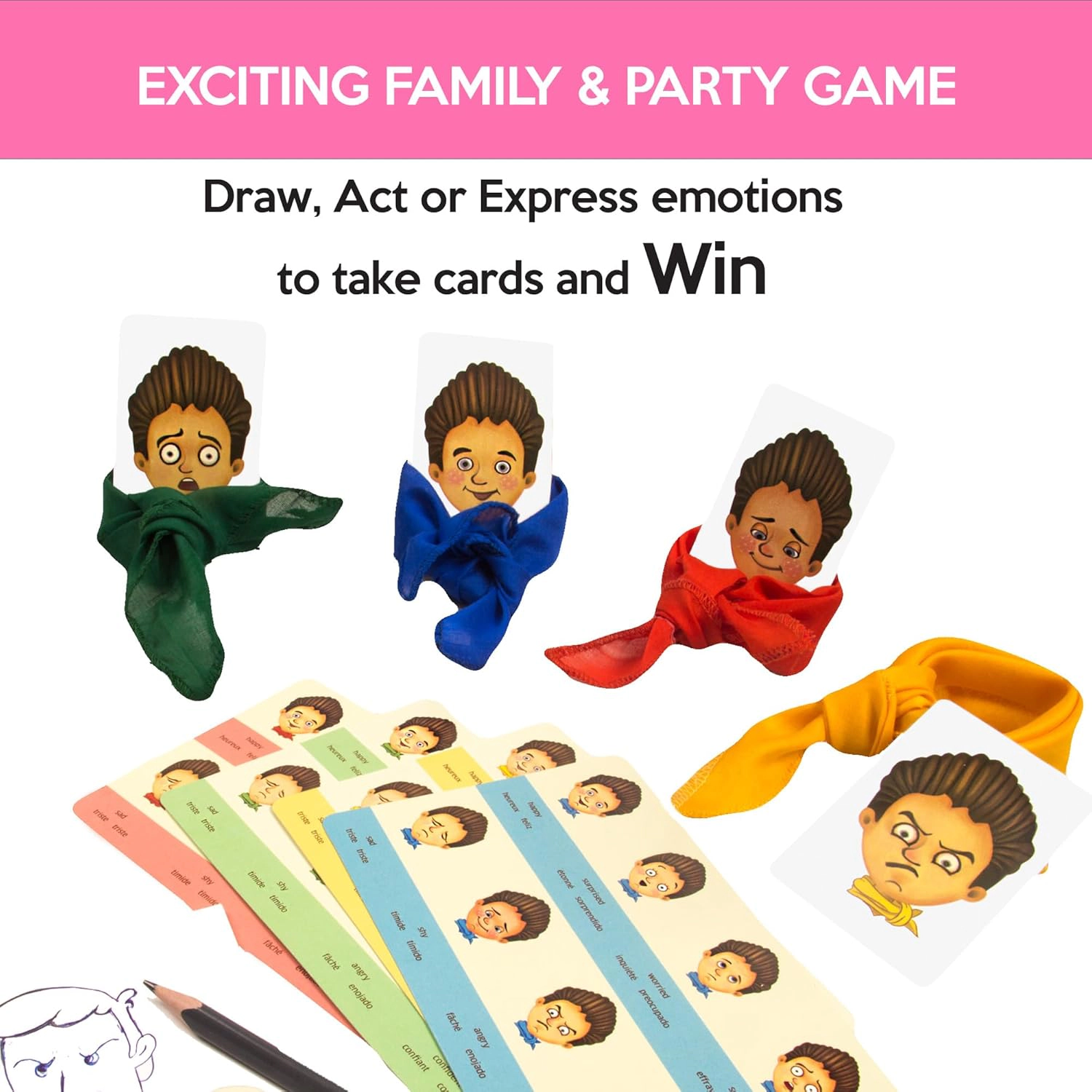 Chalk & Chuckles Seek Four Game - 2 or More Players